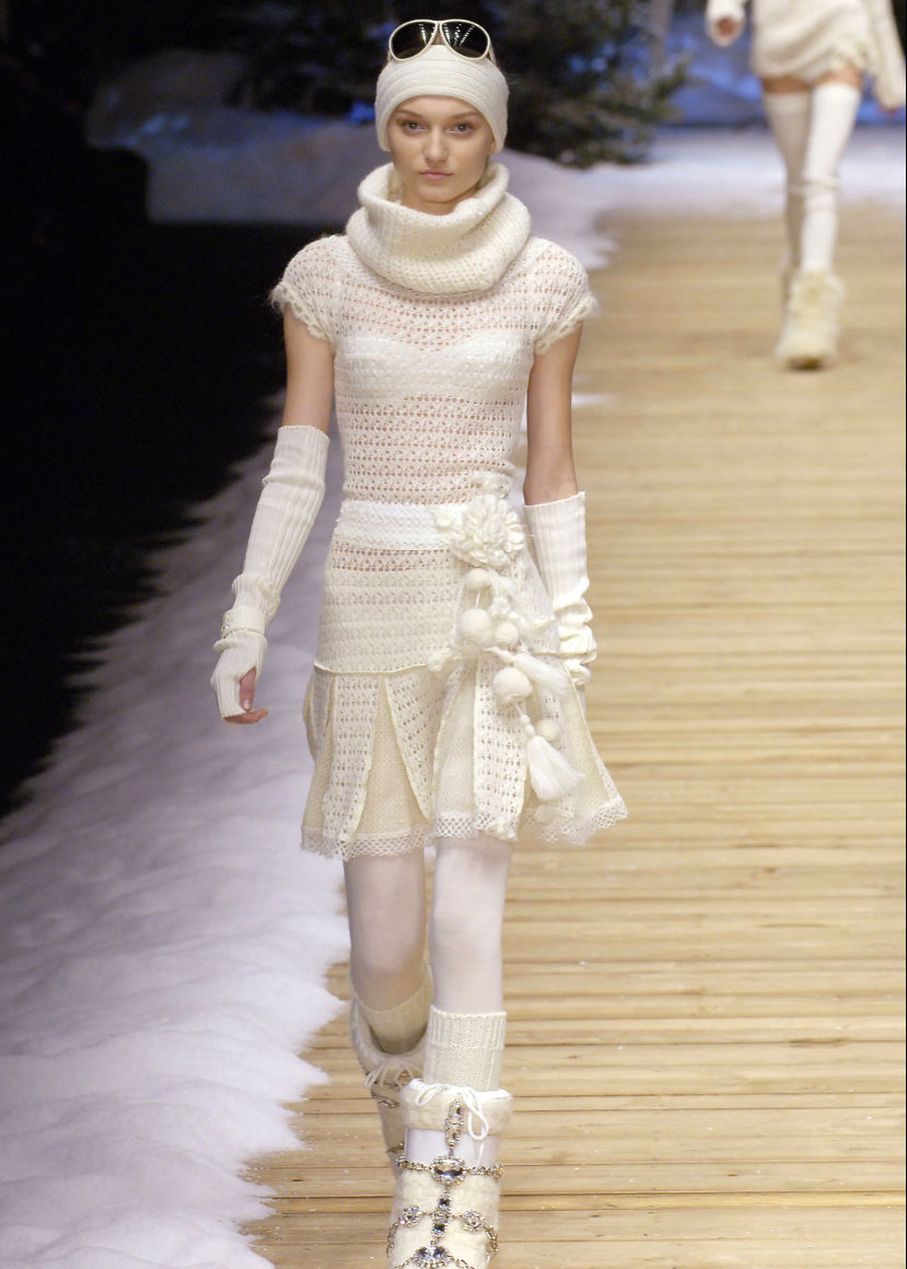 Dolce & Gabbana D&G Knit Dress Fall 2006