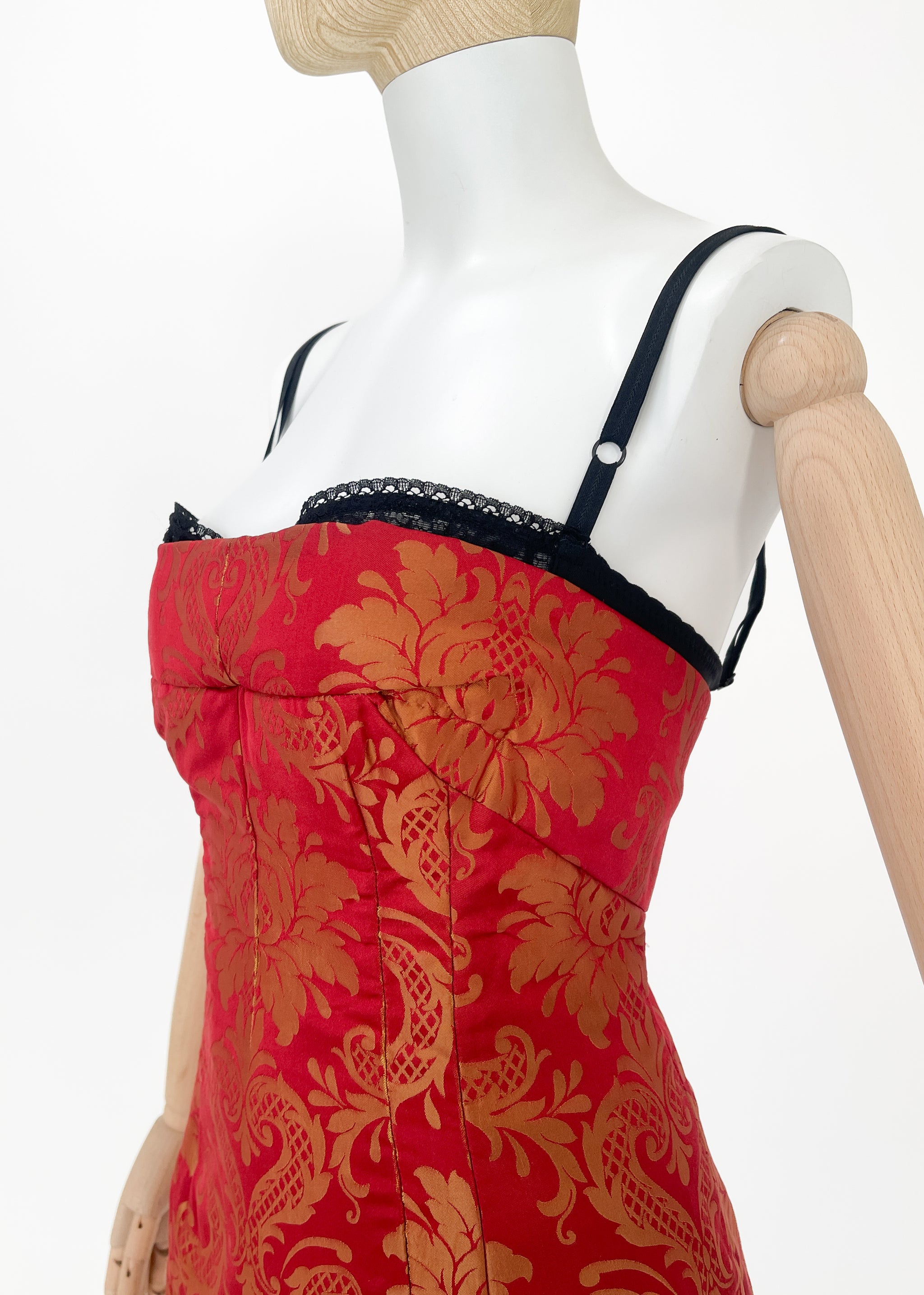 Vintage Dolce & Gabbana Fall 1998 Brocade Dress Vintage Dolce & Gabbana Fall 1998 Brocade Dress