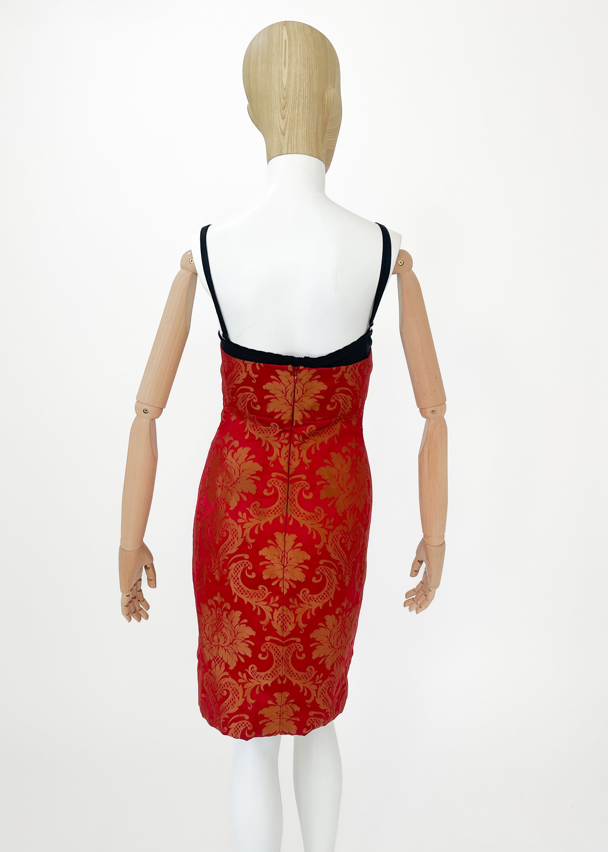 Vintage Dolce & Gabbana Fall 1998 Brocade Dress Vintage Dolce & Gabbana Fall 1998 Brocade Dress