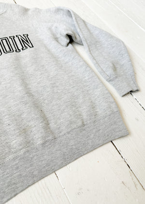 Vintage 1980s Grey Bowdoin Sweatshirt