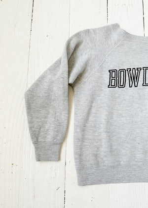 Vintage 1980s Grey Bowdoin Sweatshirt