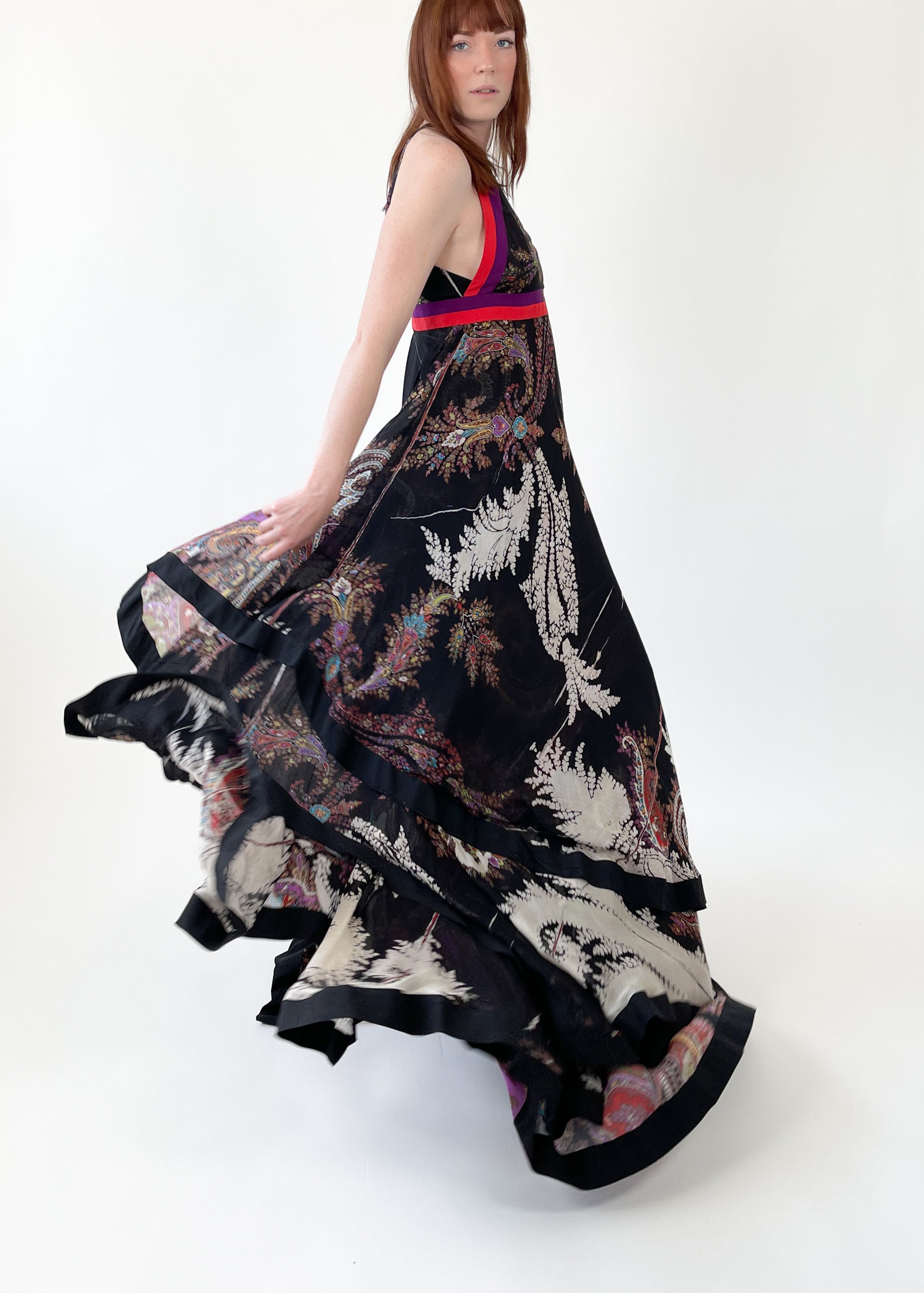 Gucci Silk Scarf Patchwork Dress — Spring 2007 Runway, Frida Giannini