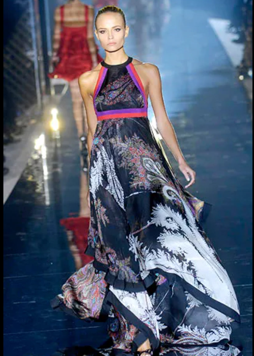 Gucci Silk Scarf Dress Spring 2007