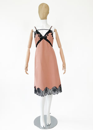 Gucci Pink Silk Slip Dress