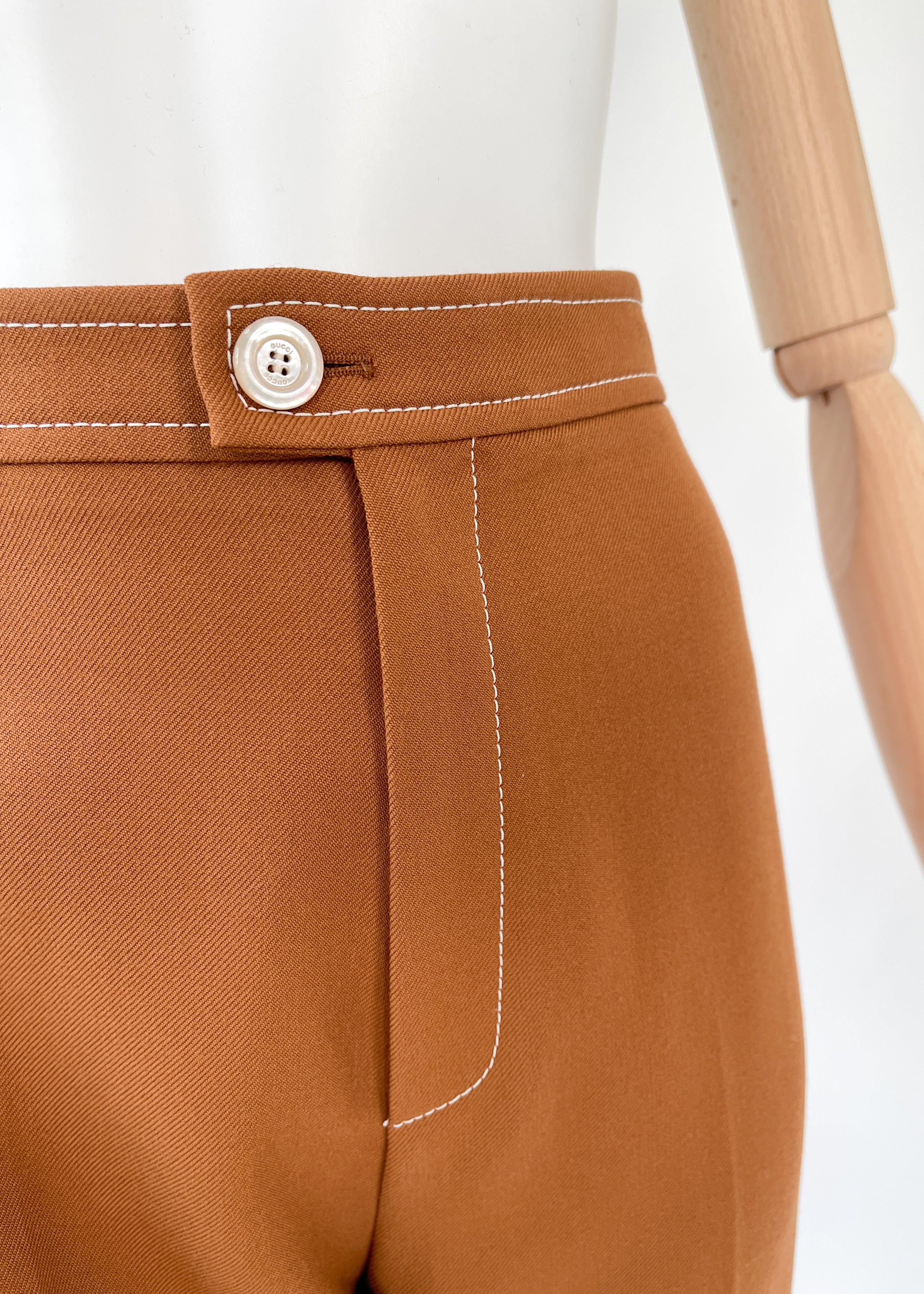Gucci Pants with Zip Accents
