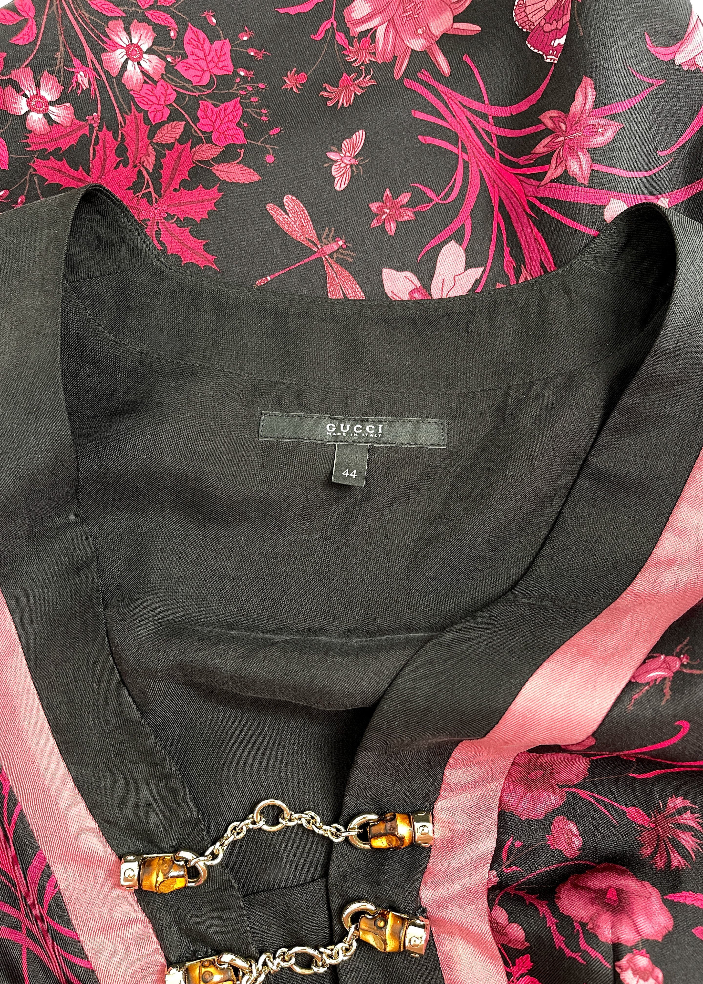 Gucci Silk Flora Tunic Shirt 2007