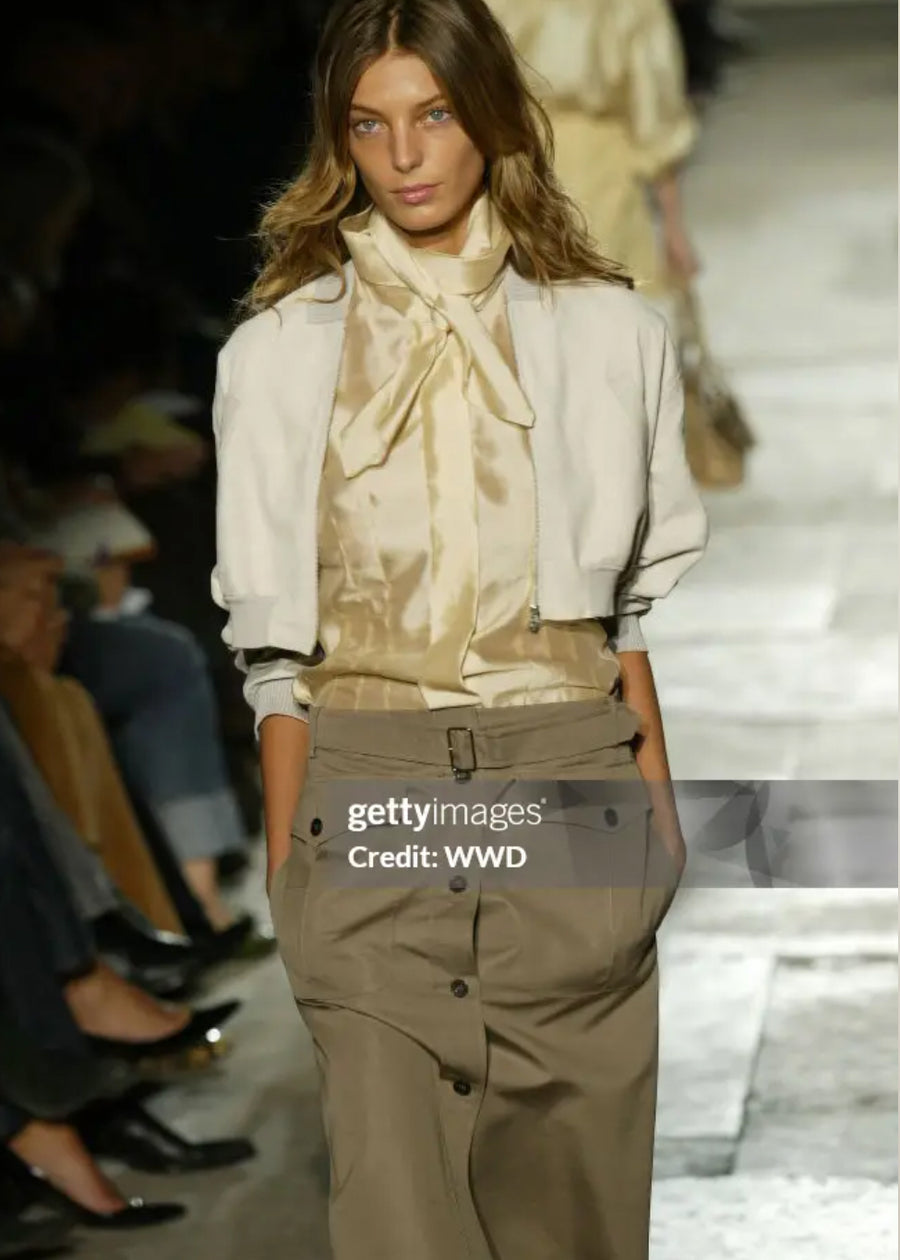 Hermès Safari Midi Skirt Spring 2005