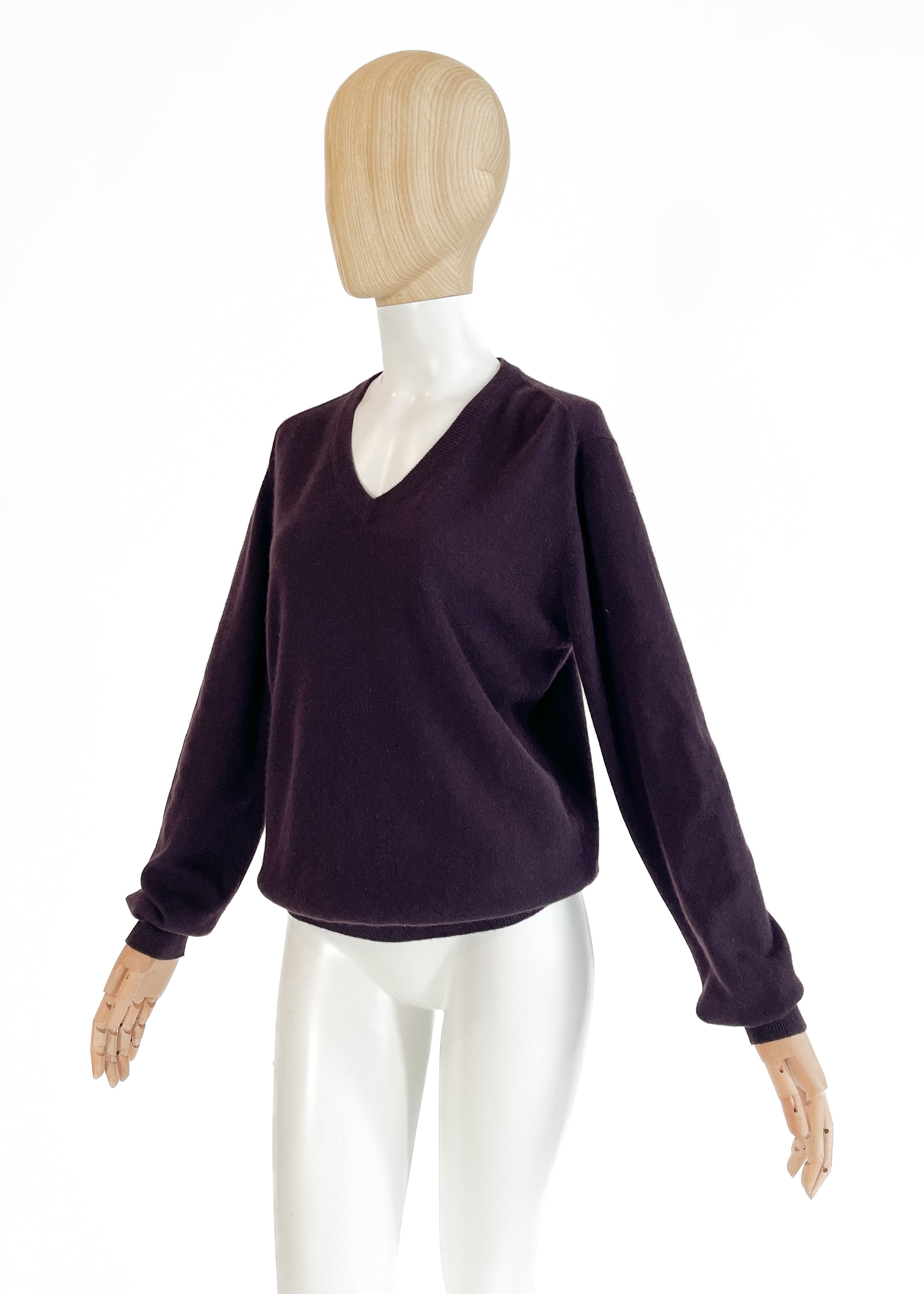 Hermès Cashmere Vneck Sweater