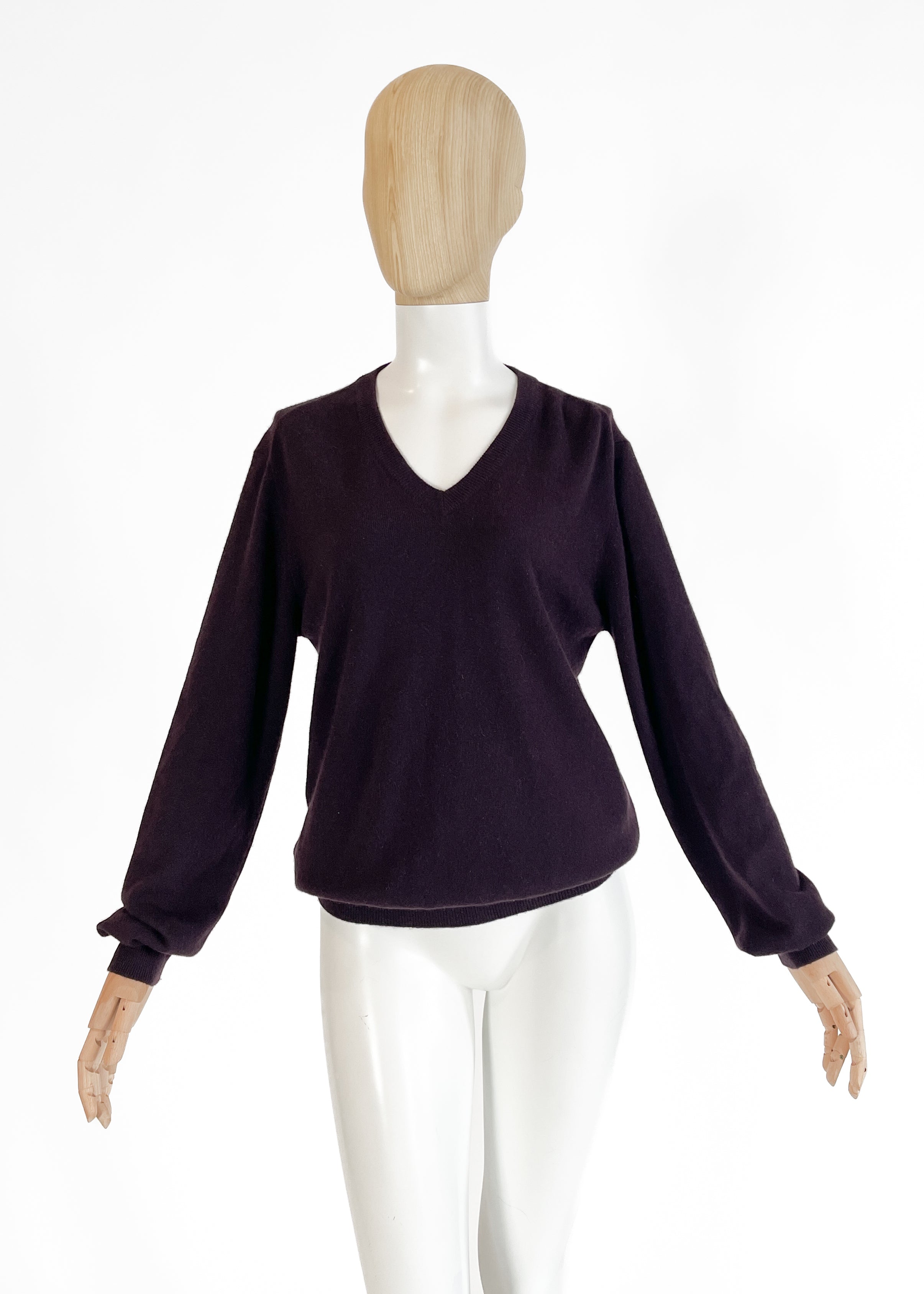 Hermès Cashmere Vneck Sweater