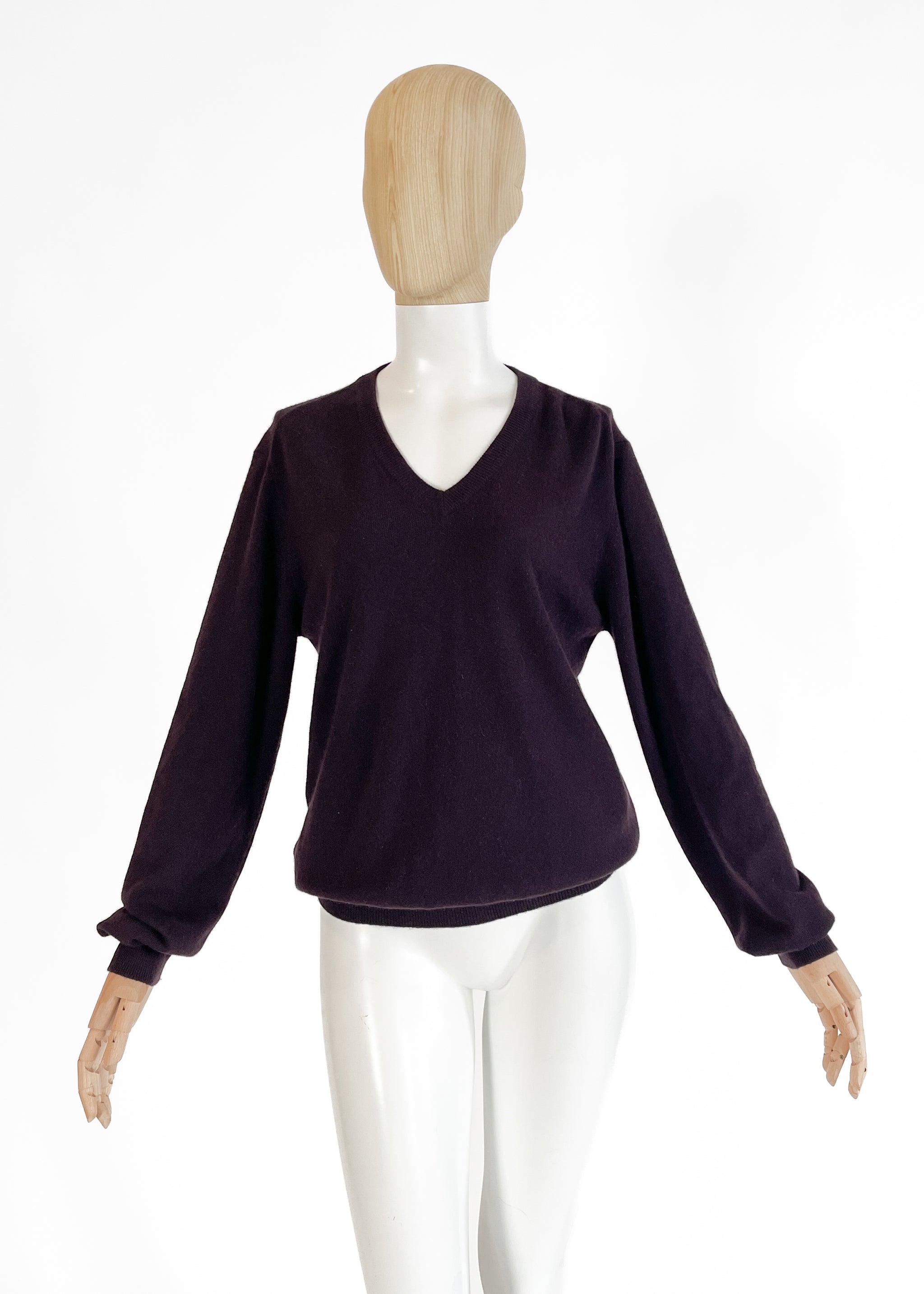 Hermès Cashmere Vneck Sweater