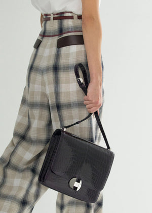 Hermès Plaid Linen Pants Spring 2018