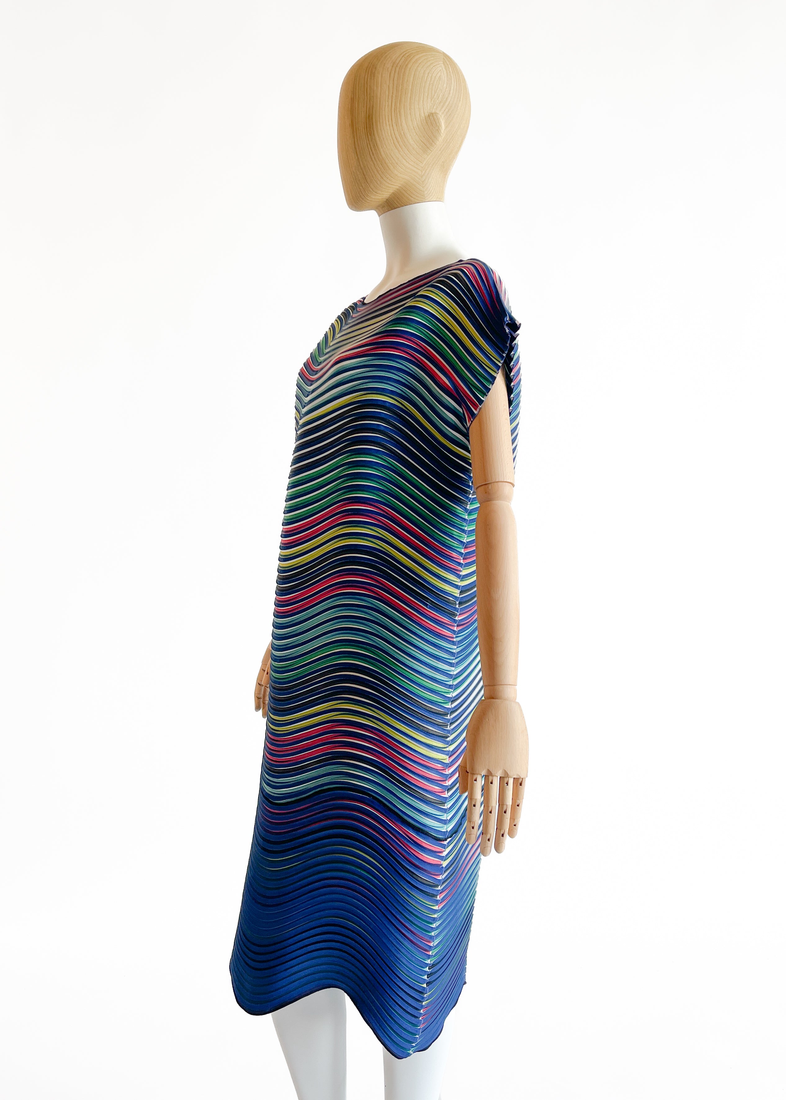 Issey Miyake Spring 2016 Baked Stretch Dress