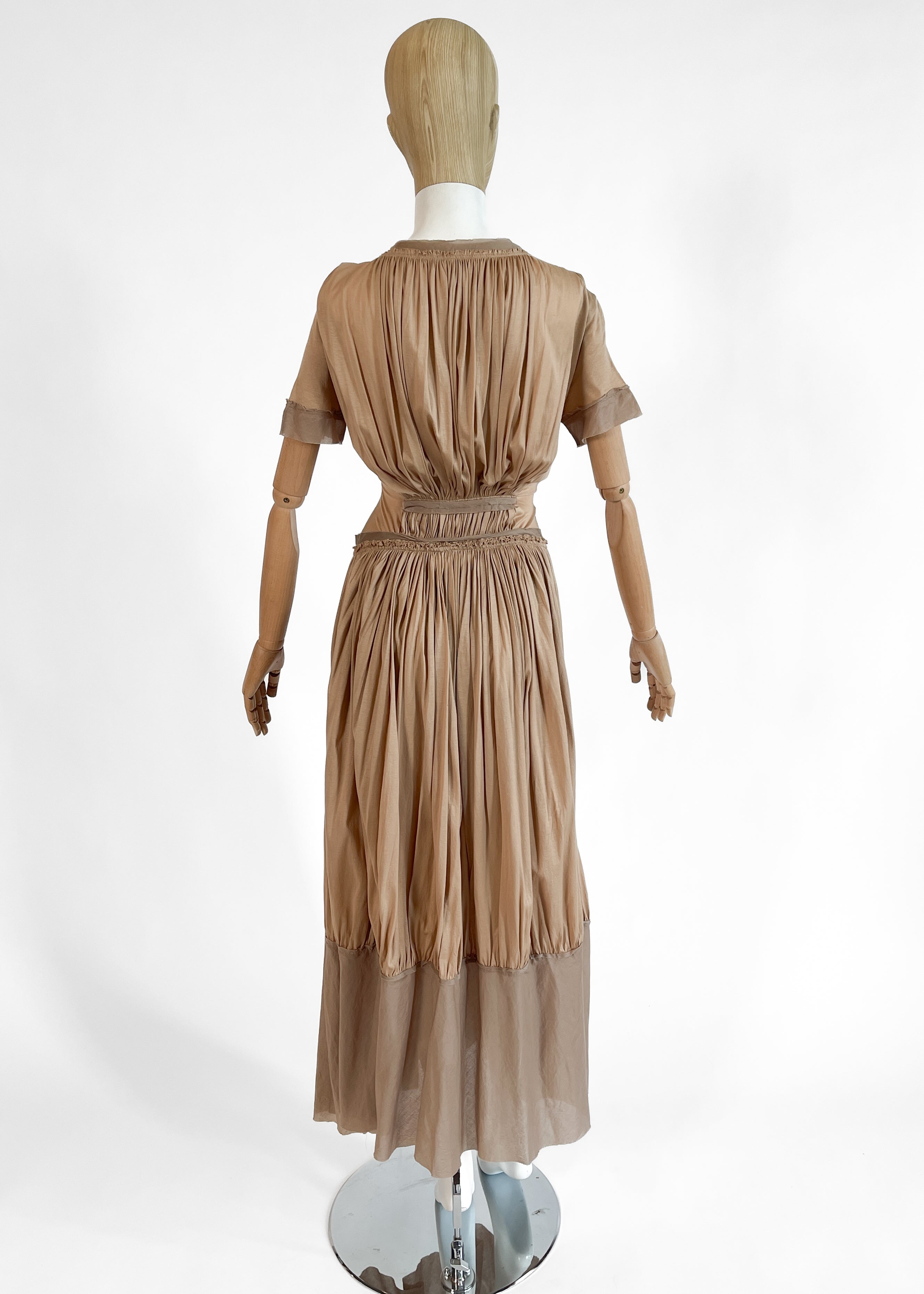 Issey Miyake Goddess Draped Dress — Spring 2003 Runway