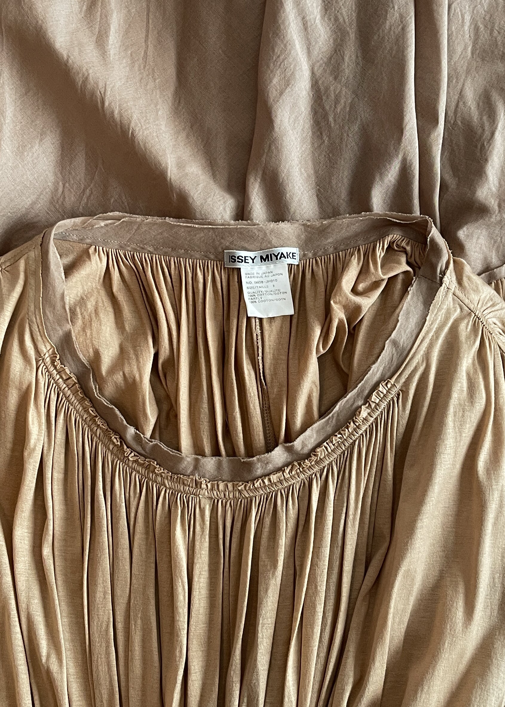 Issey Miyake Goddess Dress Spring 2003