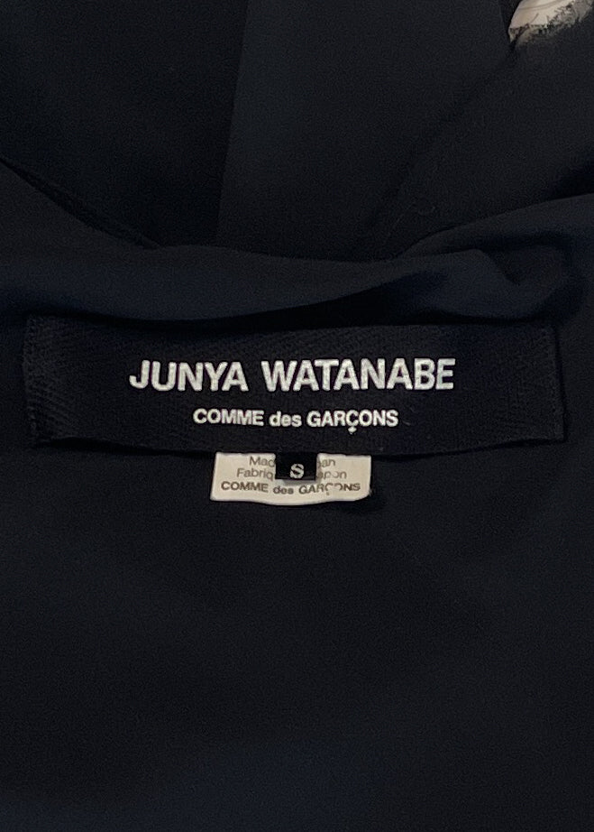 Junya Watanabe 2004 Twisted Silk Dress
