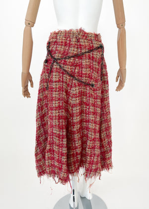 Junya Watanabe Fall 2003 Tweed Skirt