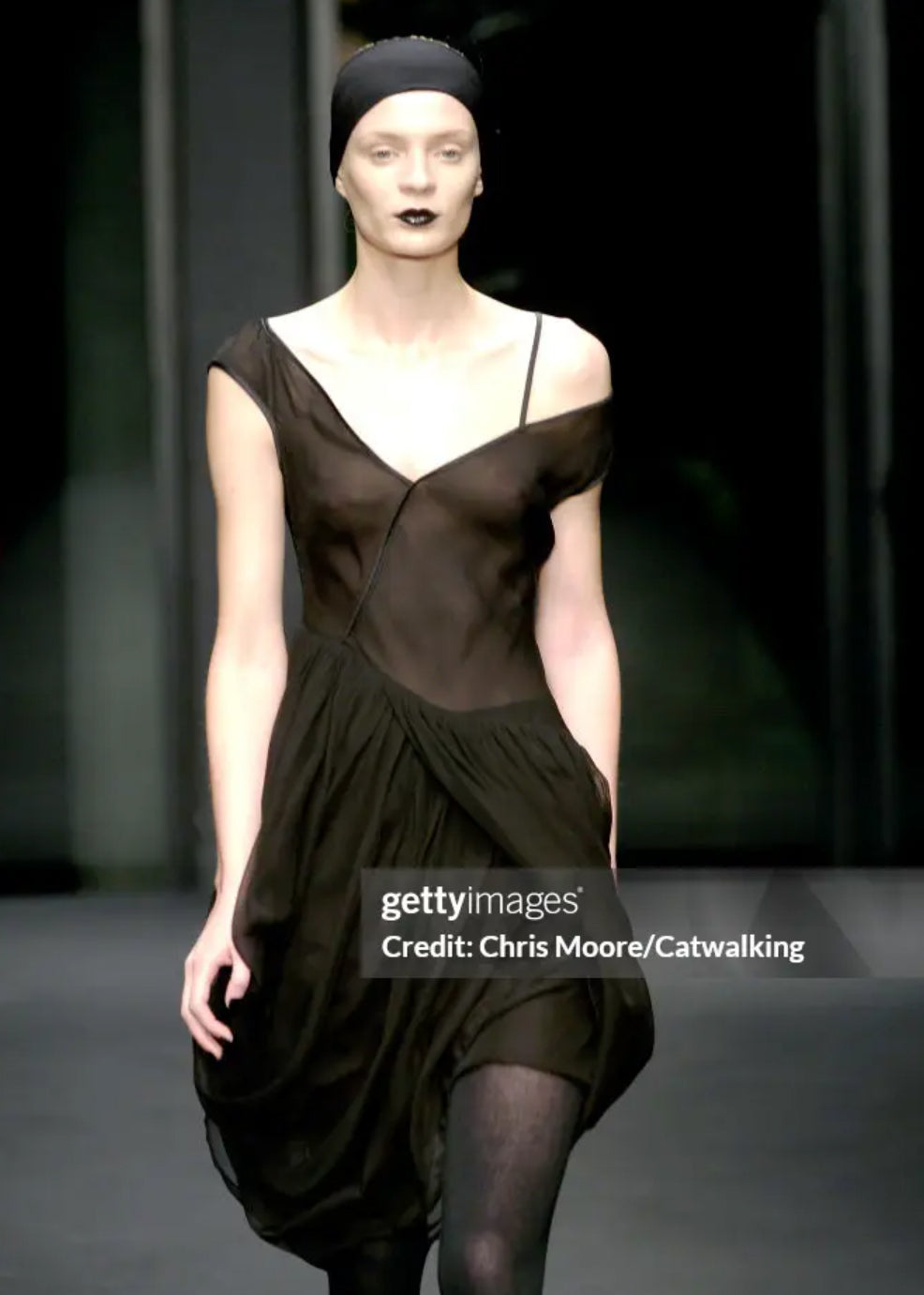 Krizia Silk Chiffon Dress Fall 2007 Krizia Silk Chiffon Dress Fall 2007