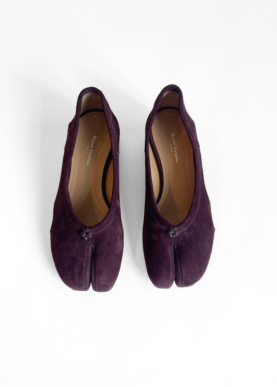 Maison Margiela Velvet Tabi Flats