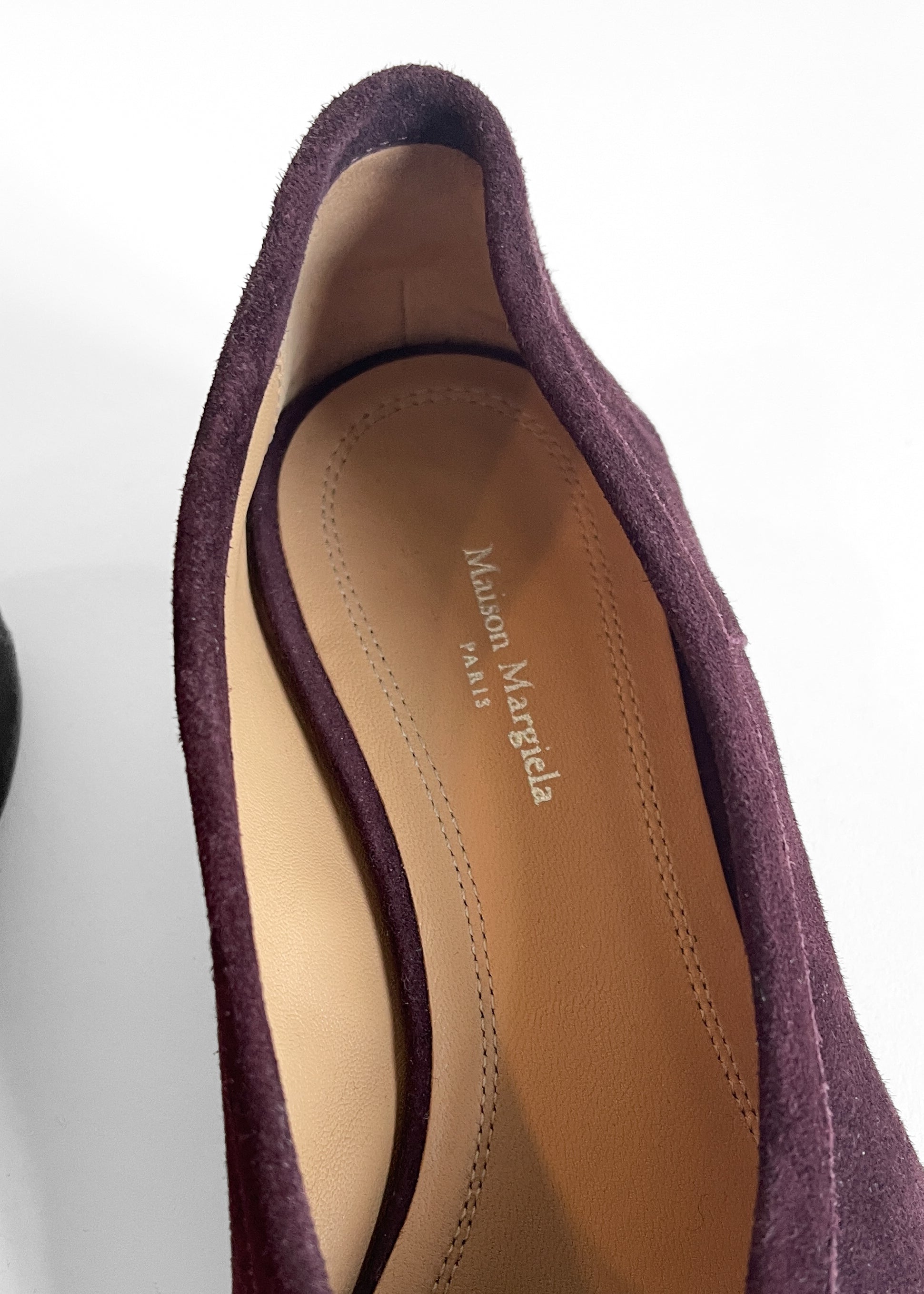 Maison Margiela Velvet Tabi Flats