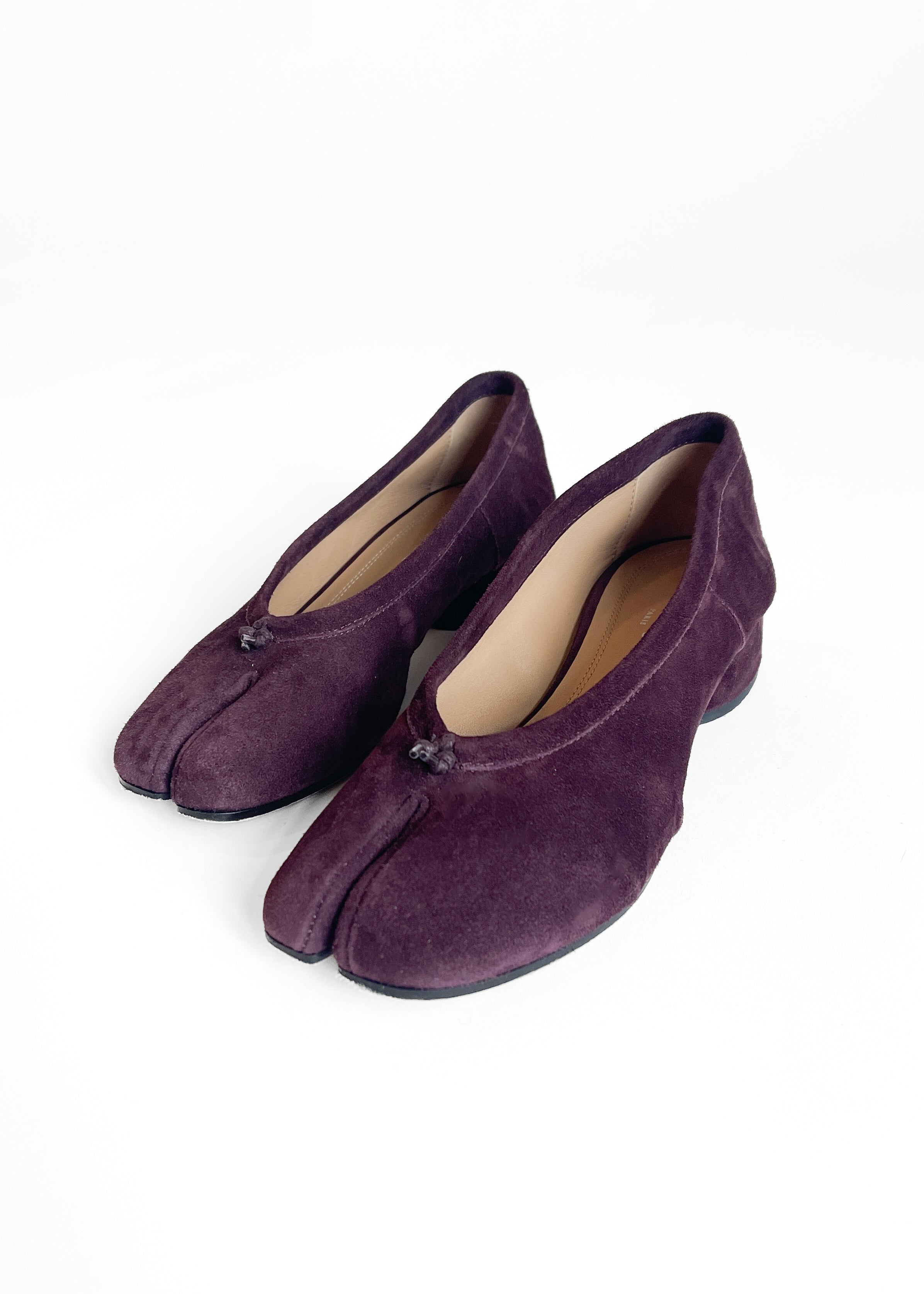 Maison Margiela Velvet Tabi Flats