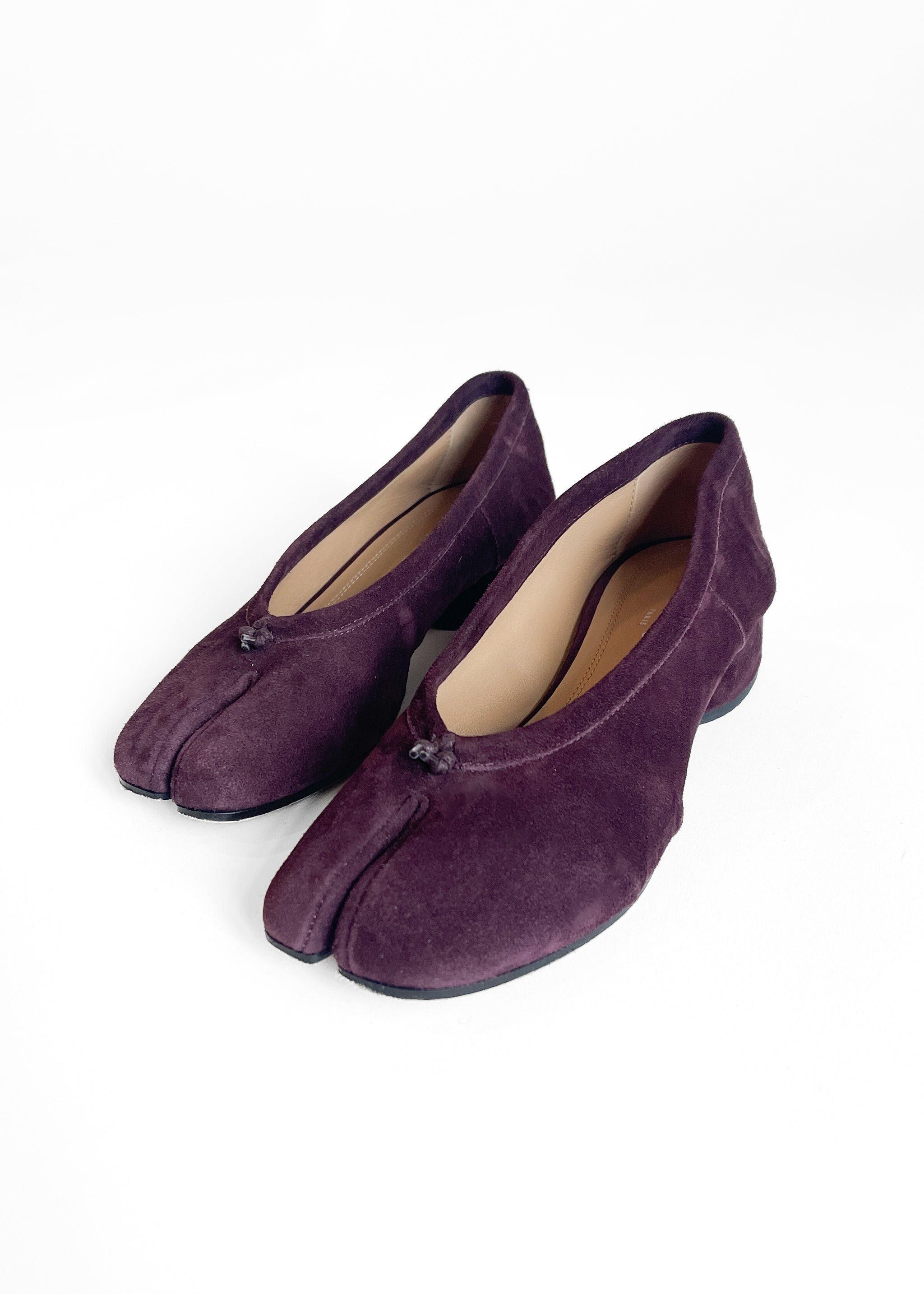 Maison Margiela Velvet Tabi Flats