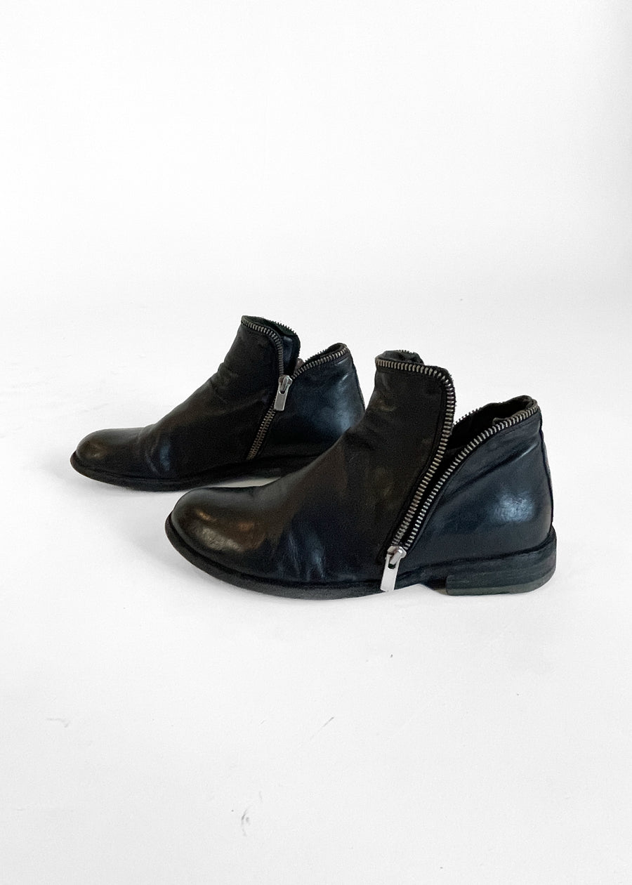 Officine Creative Zipper Ankle Boots