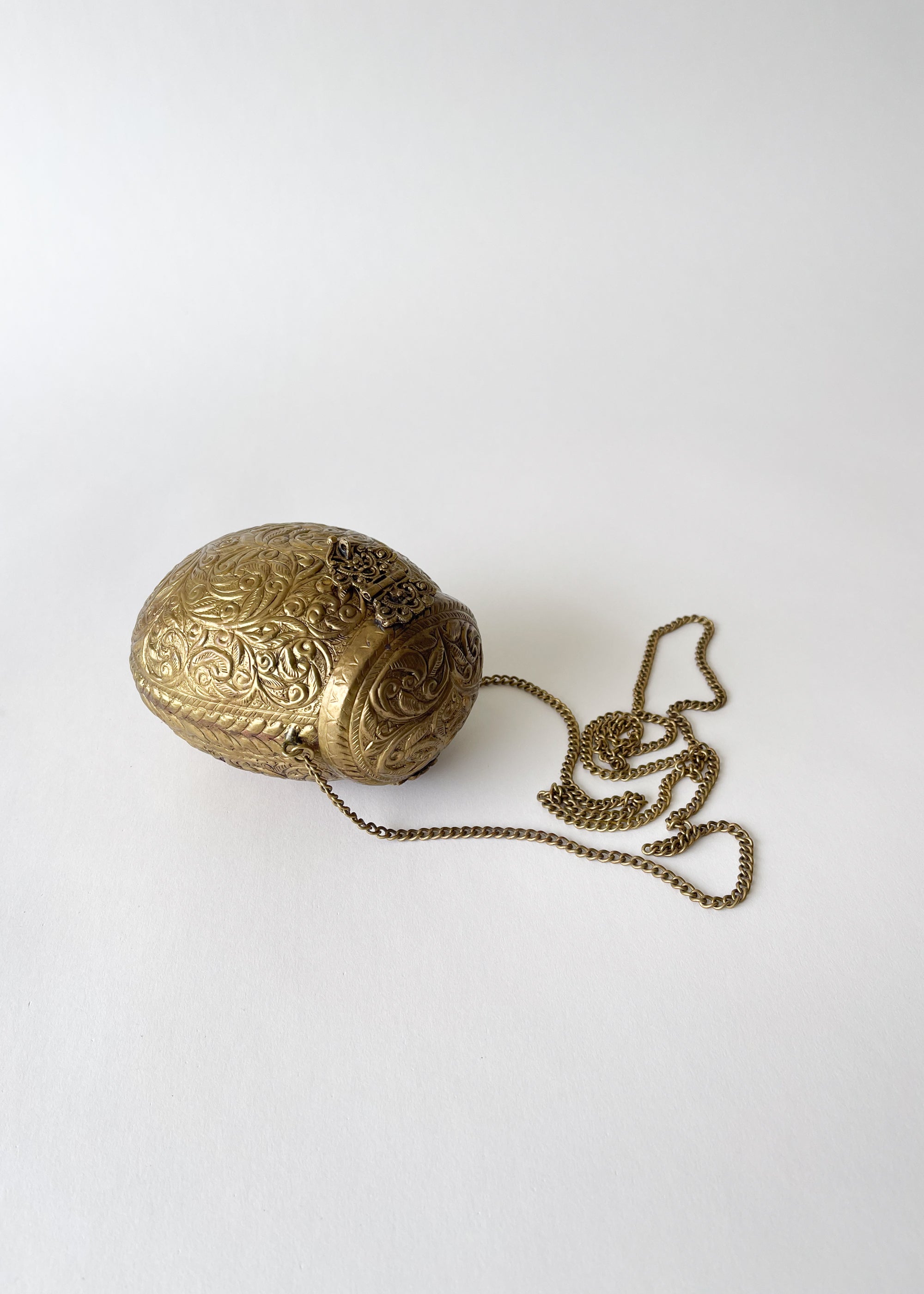 Vintage Brass Bag