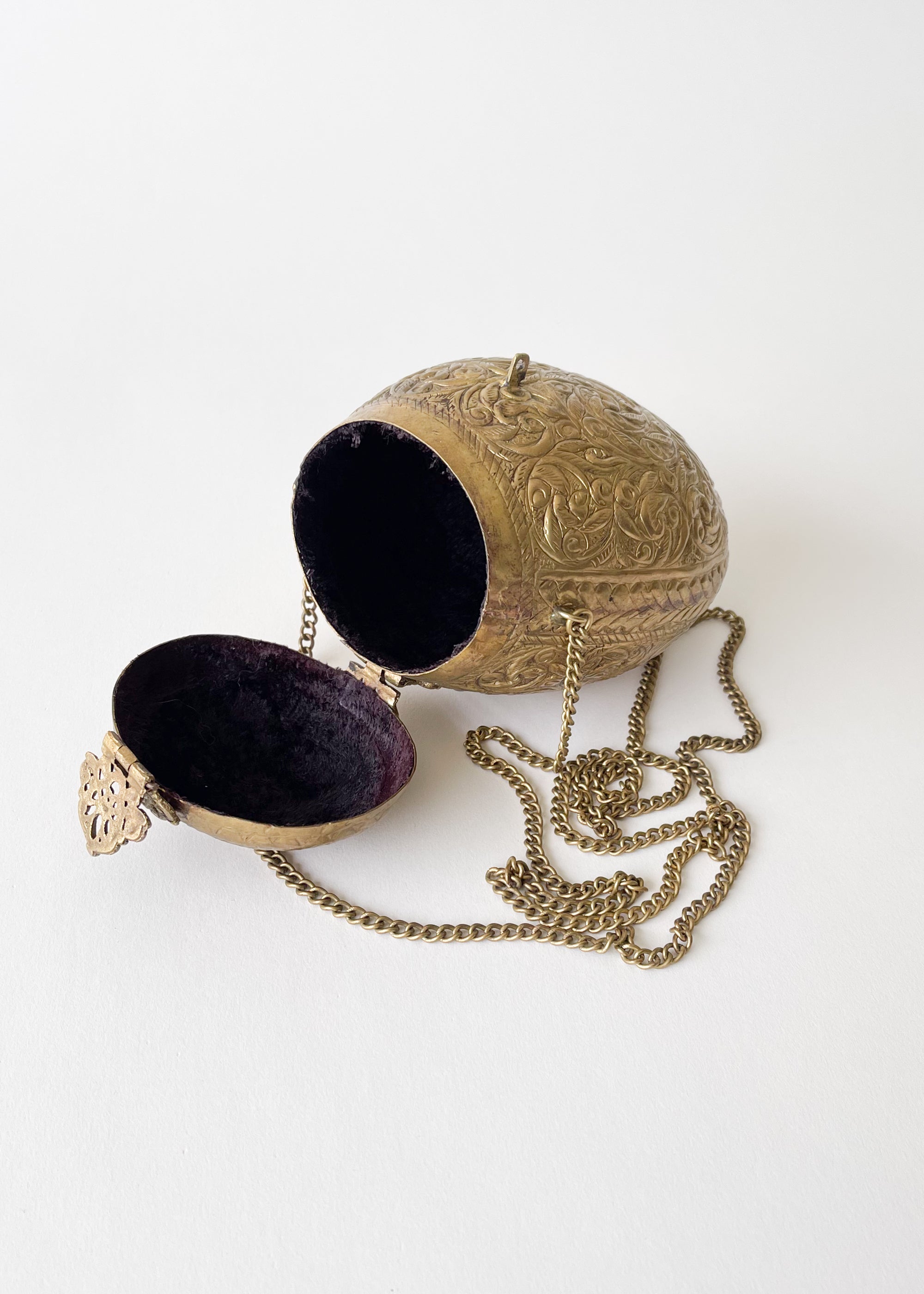 Vintage Brass Bag