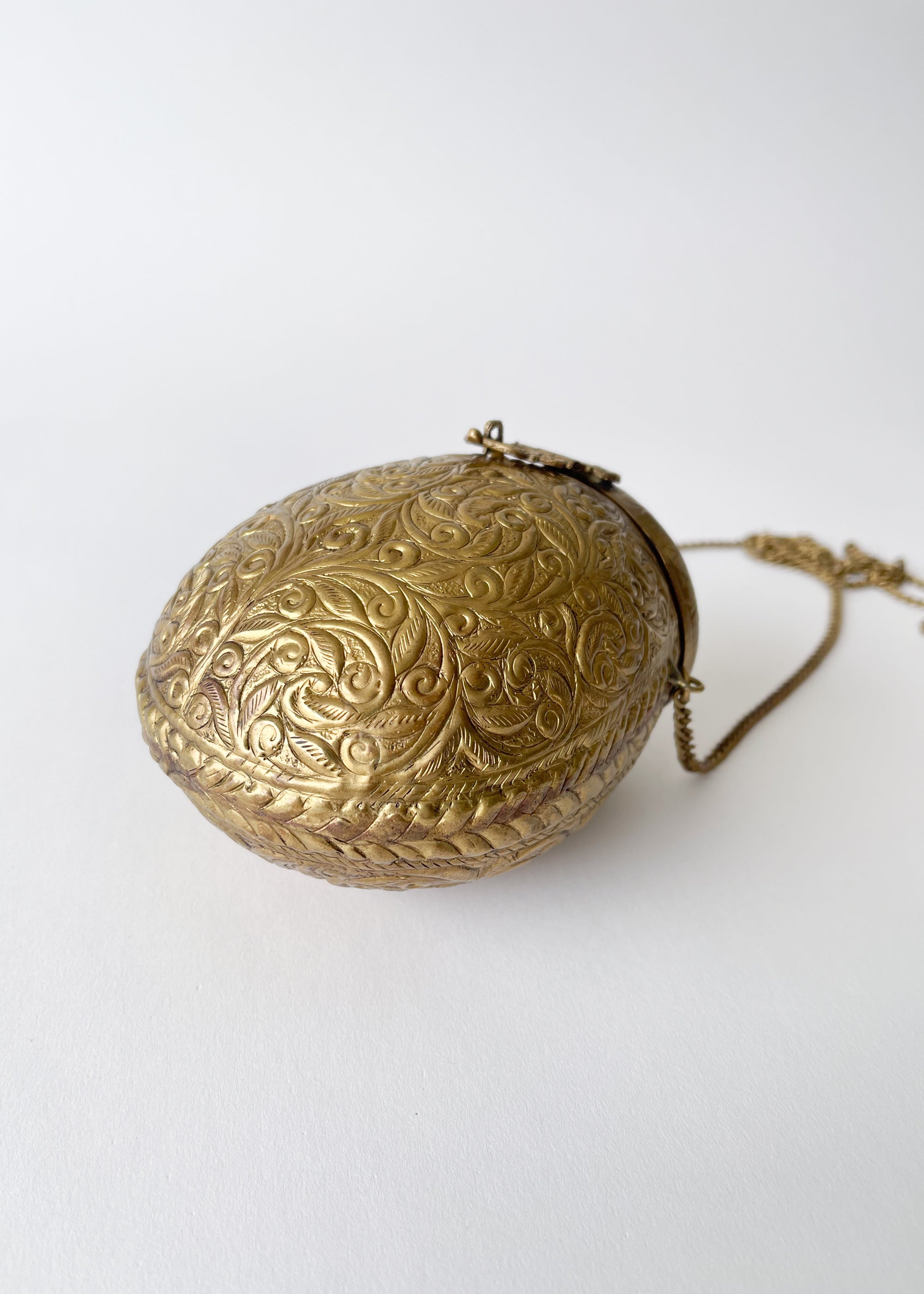 Vintage Brass Bag