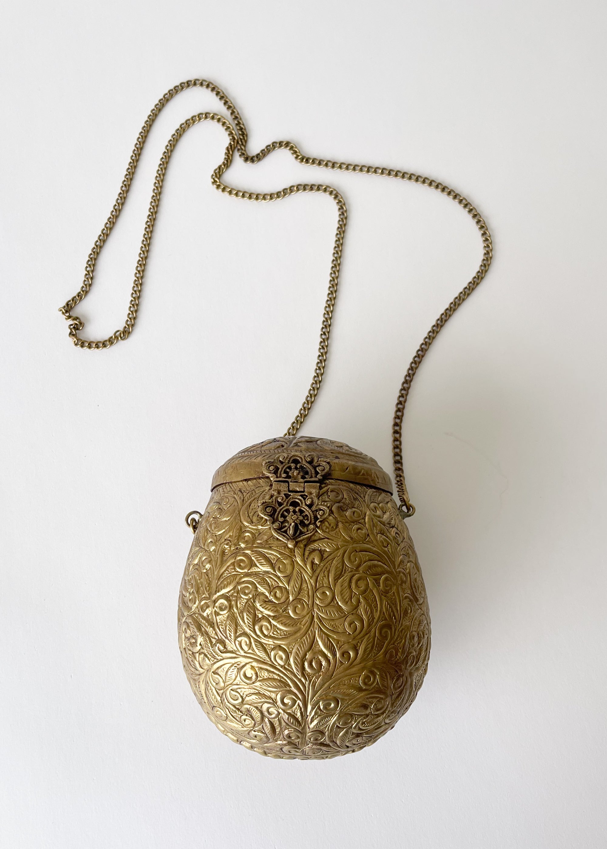 Vintage Brass Bag