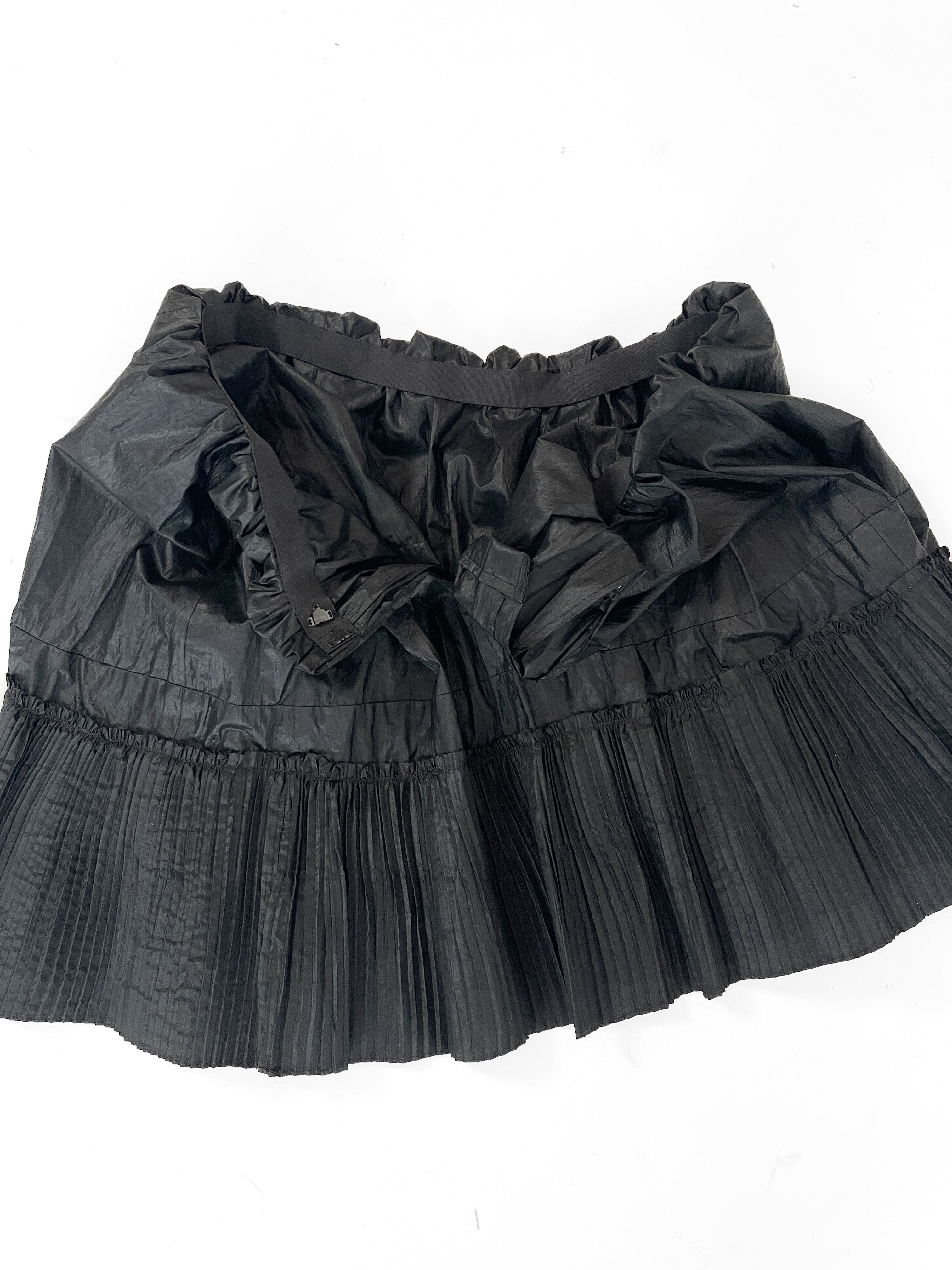 REworked Antique Silk Taffeta Strapless Top