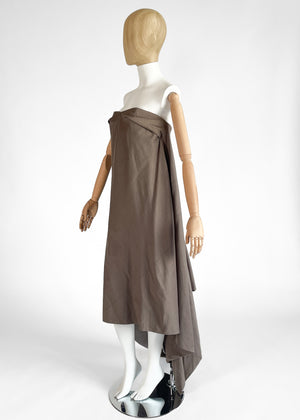 Rick Owens Strapless Dress Anthem Spring 2011