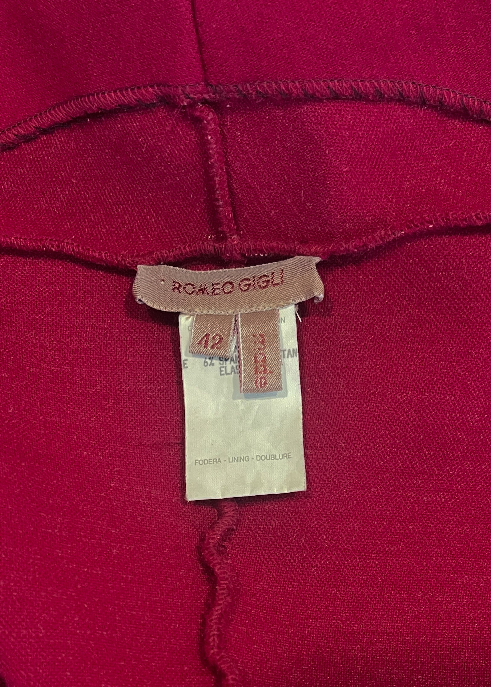 Romeo Gigli Knit Dress Fall 1991