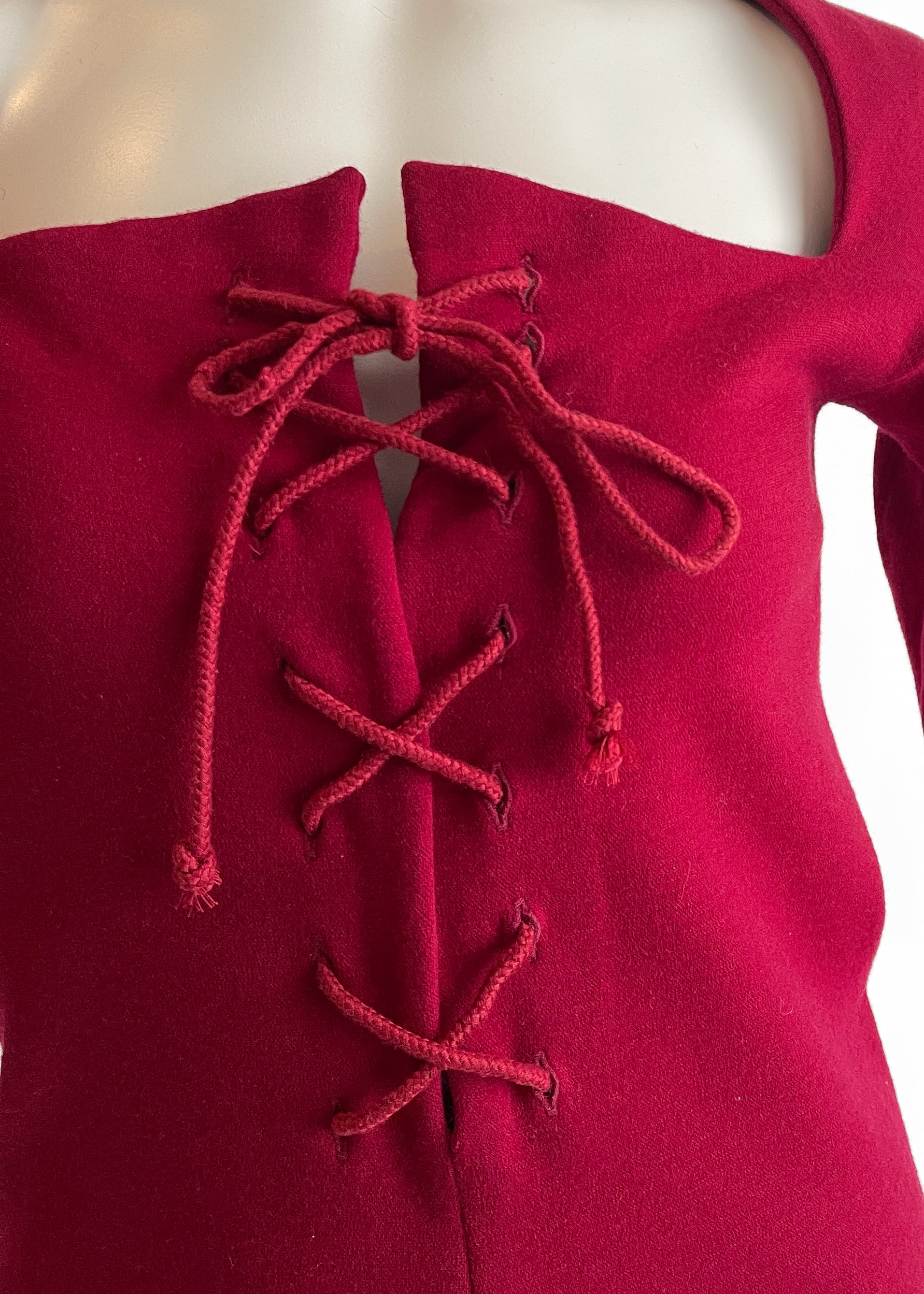 Romeo Gigli Knit Dress Fall 1991