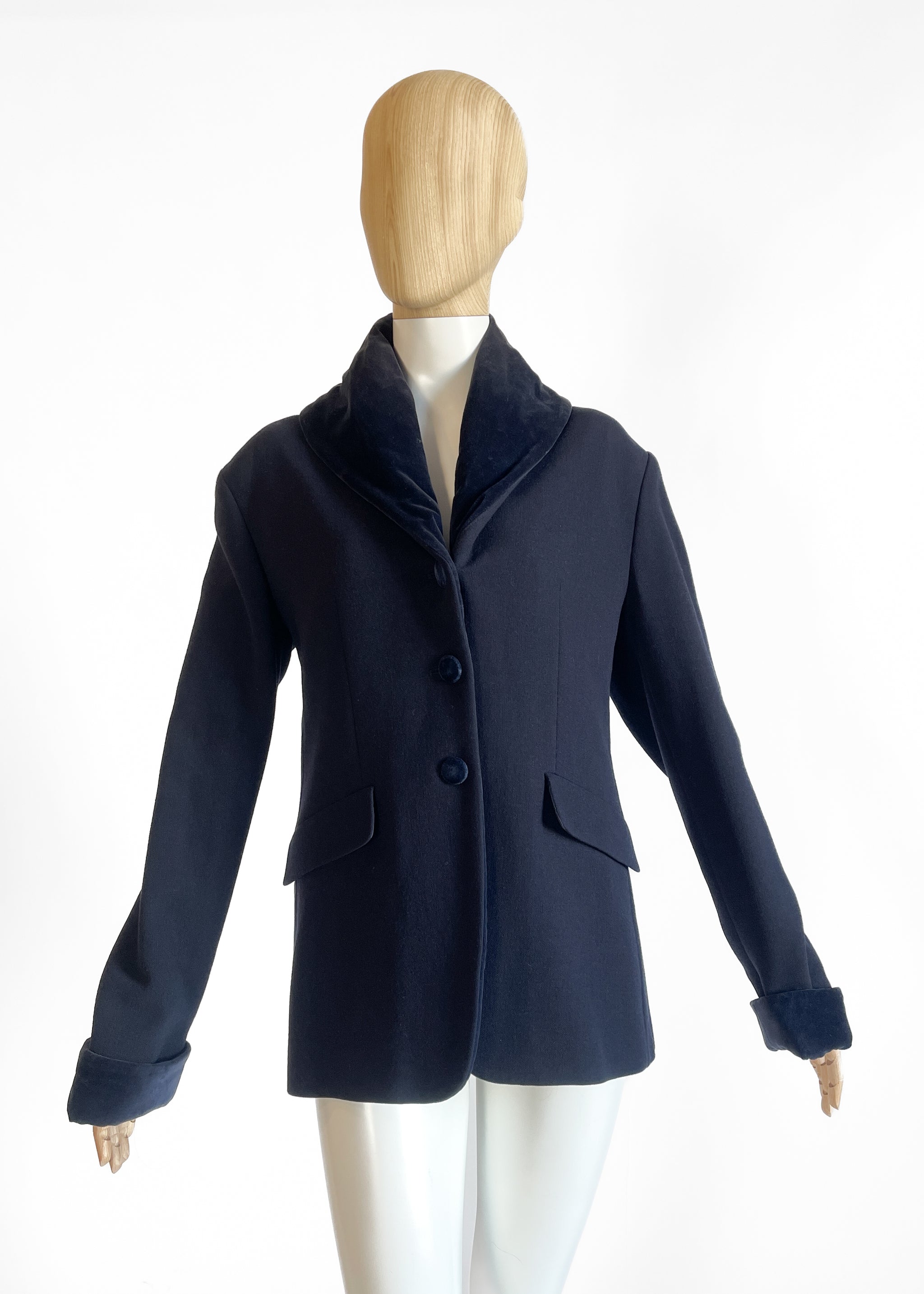 Romeo Gigli Shawl Collar Jacket 1990s