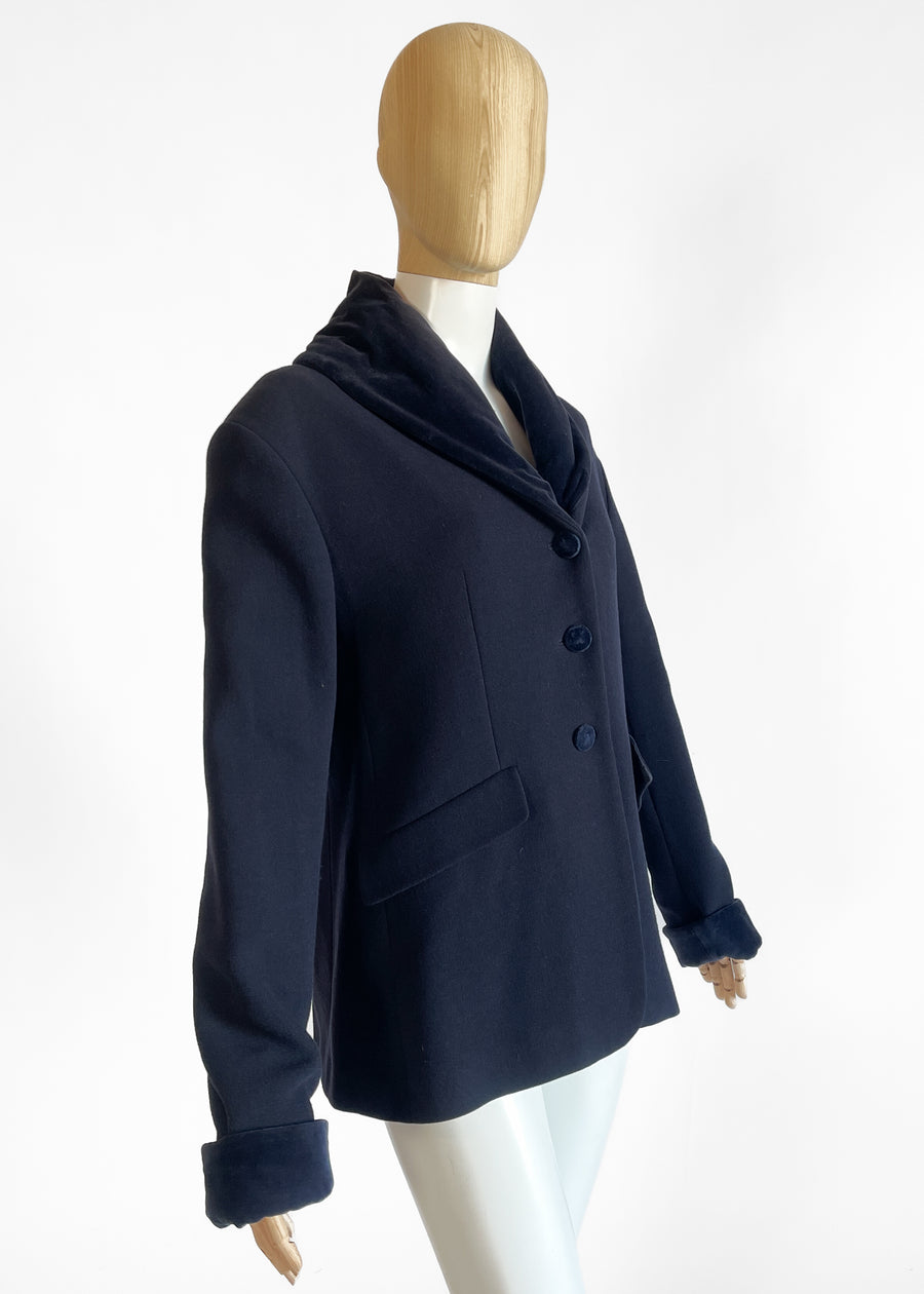Romeo Gigli Shawl Collar Jacket 1990s