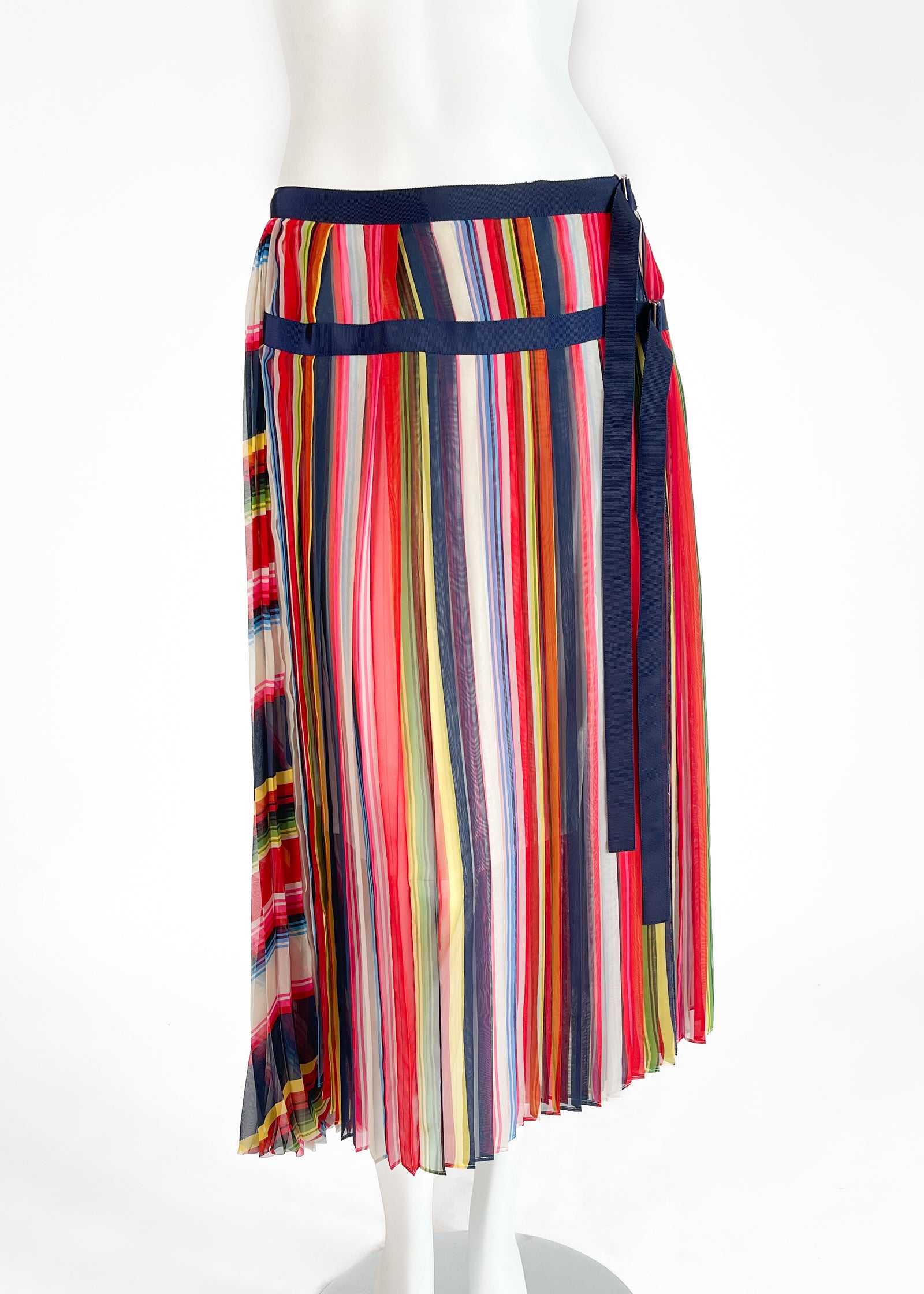 Women Summer Vintage Pure Color 100%Ramie Skirt