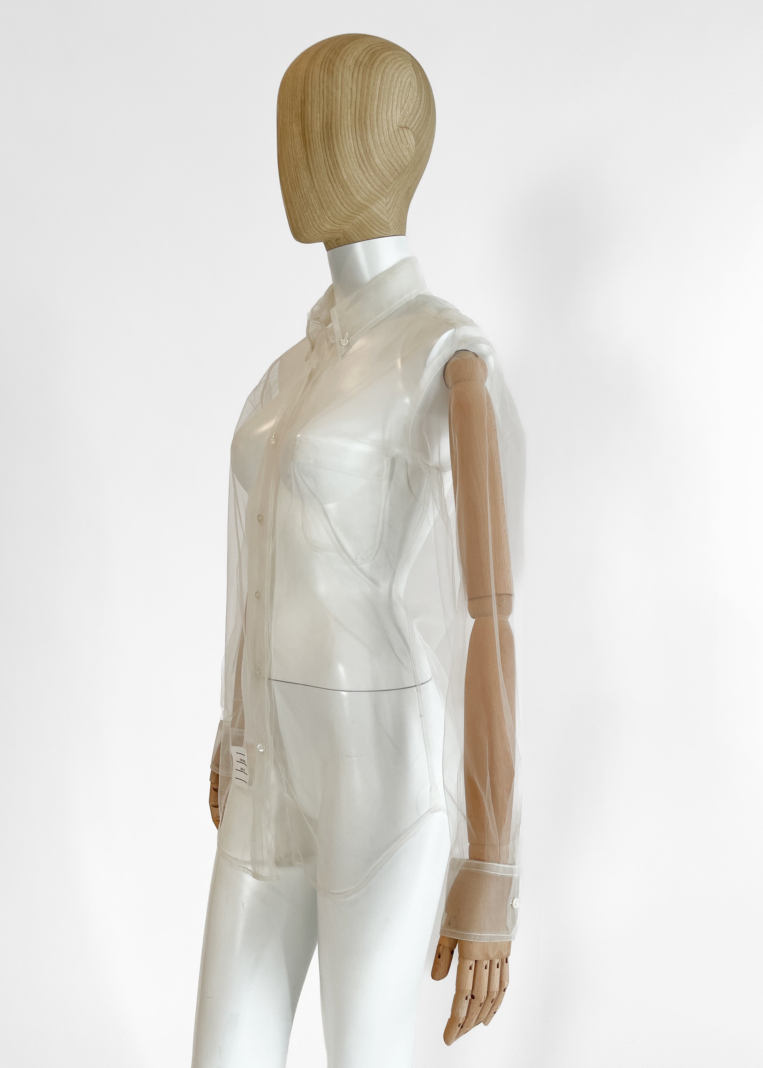 Thom Browne 'Invisible' Sheer Shirt