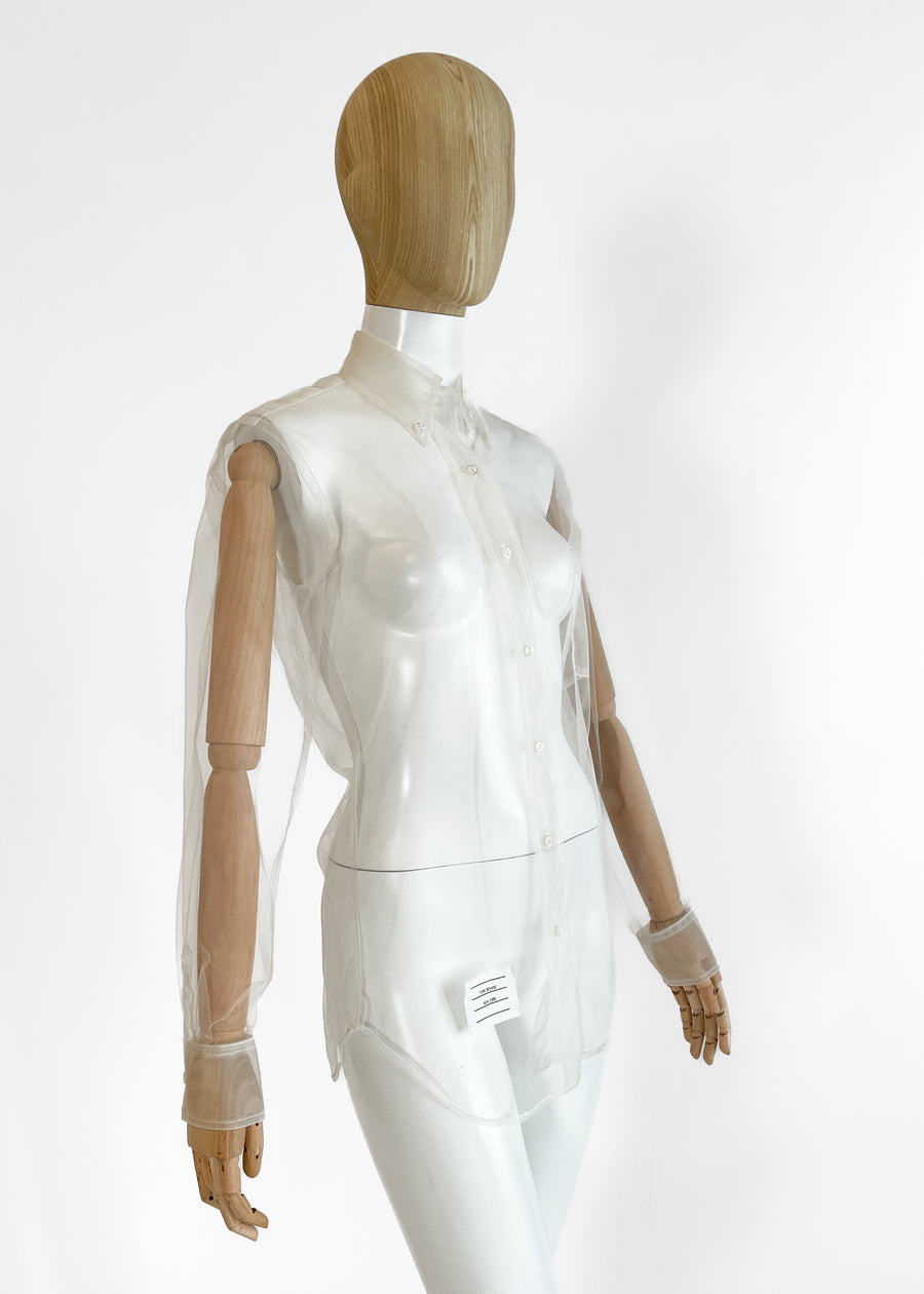 Thom Browne 'Invisible' Sheer Shirt