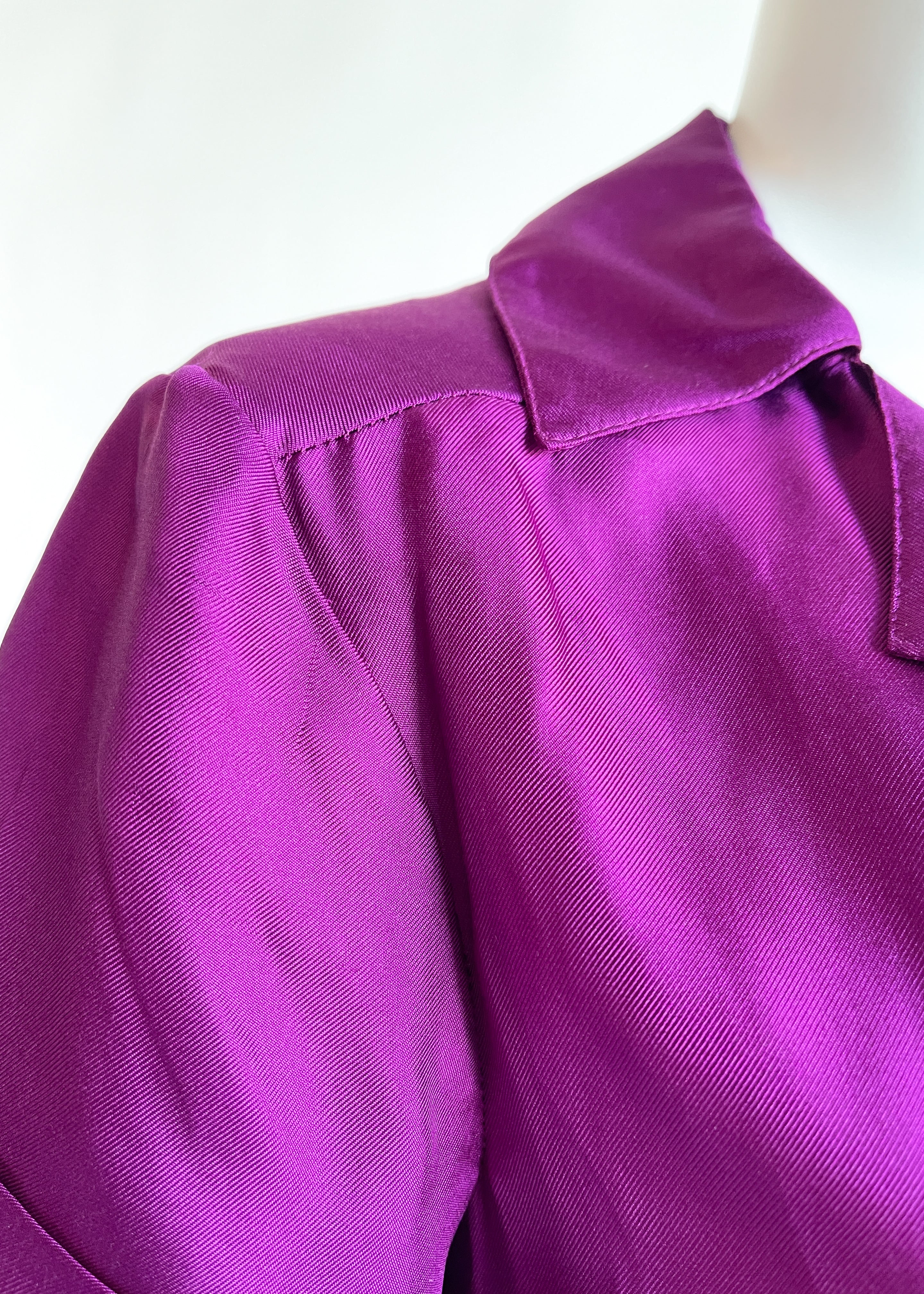 Vintage Versace Spring 2000 Silk Wrap Top