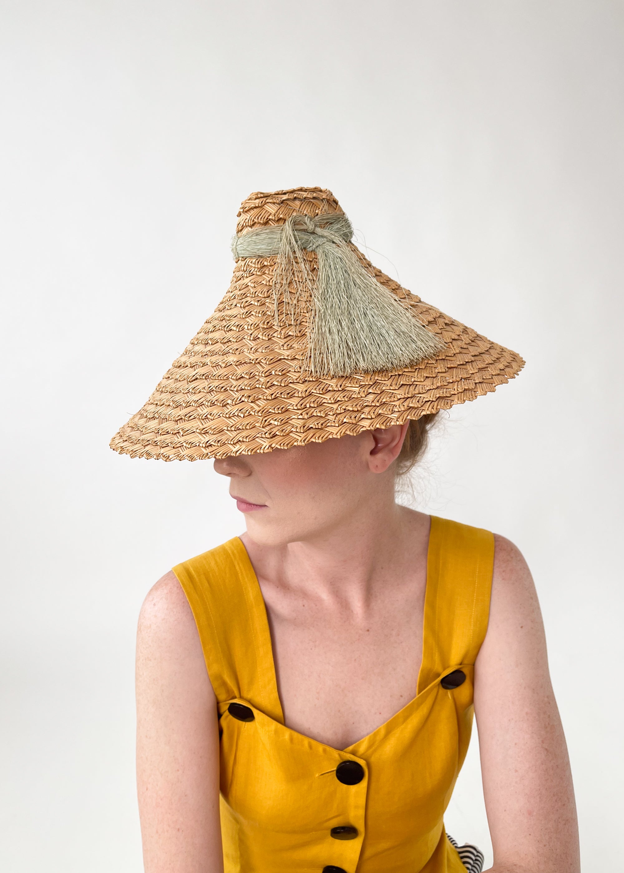 Vintage Italian Straw Hat
