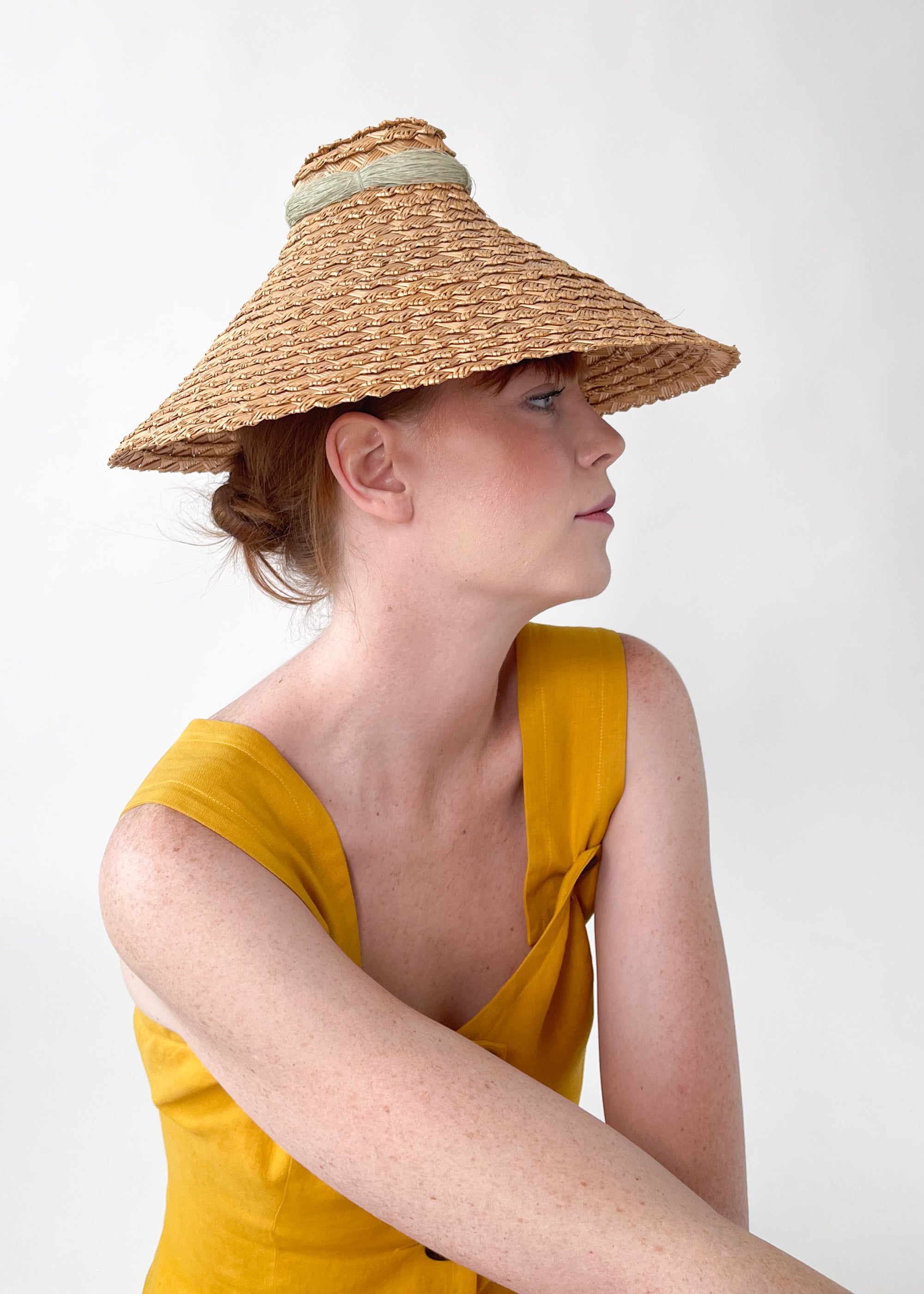Vintage Italian Straw Hat