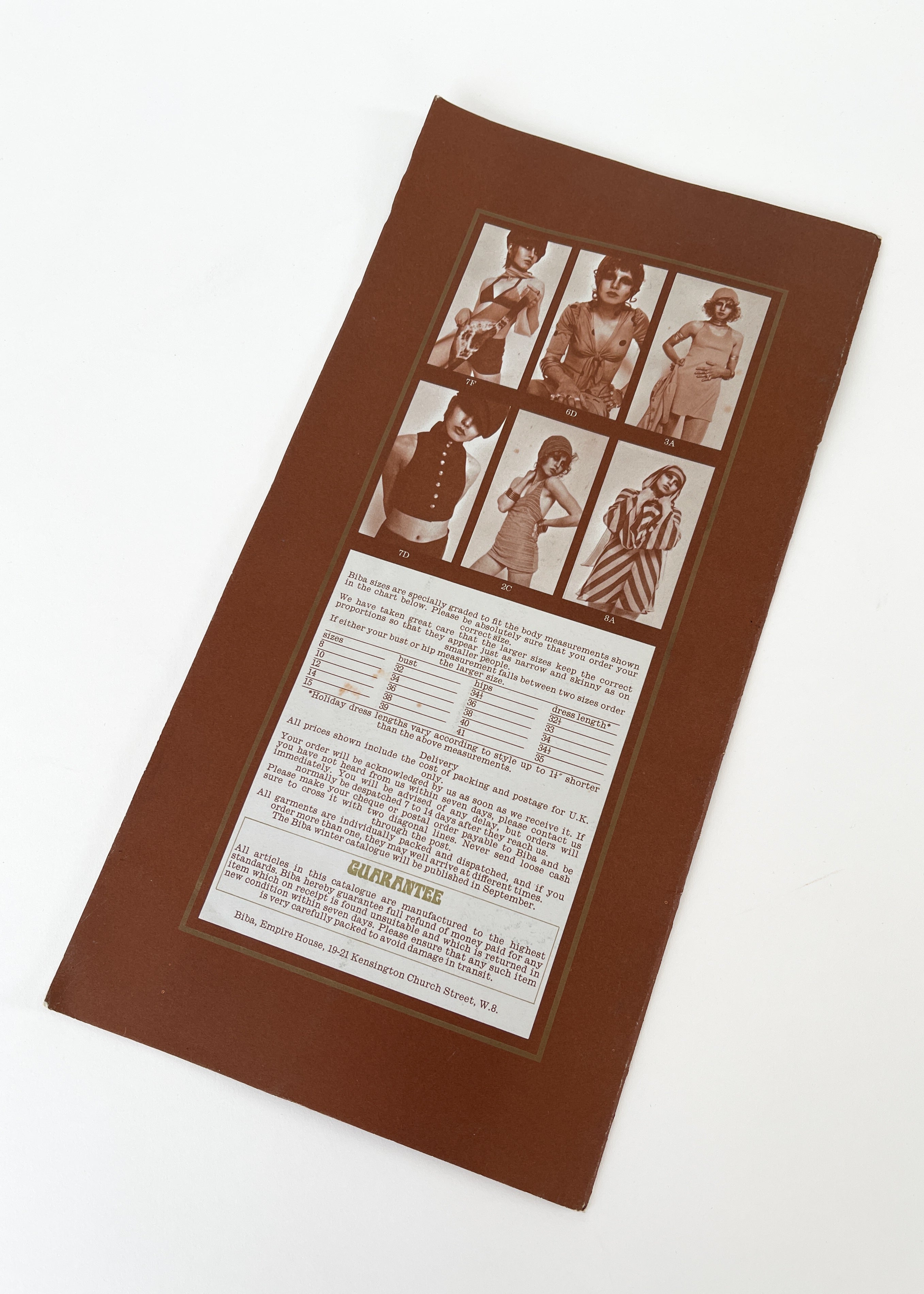 Collection of Four 1960s Biba Catalogues