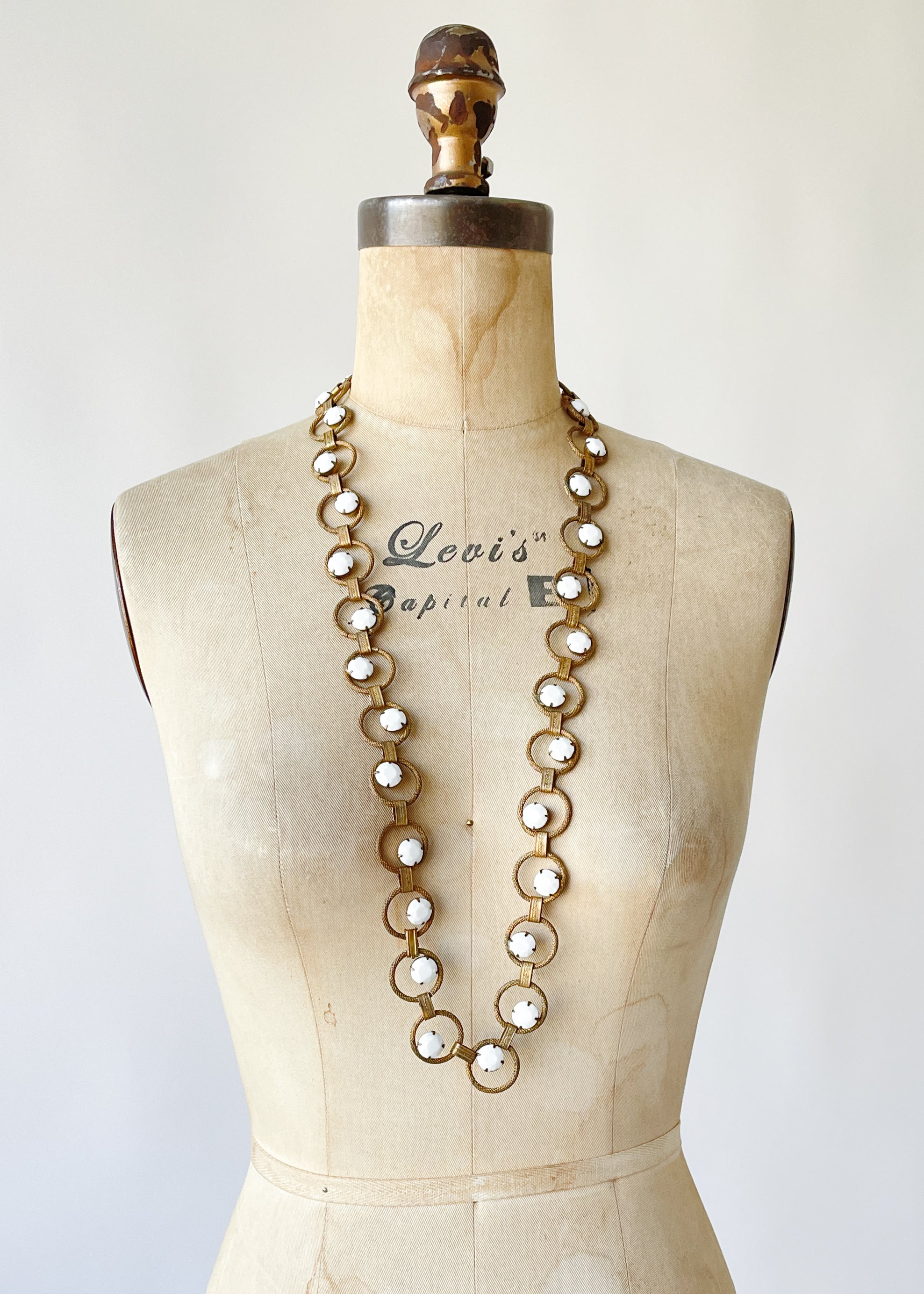 Vintage 1960s Links Chain Necklace
