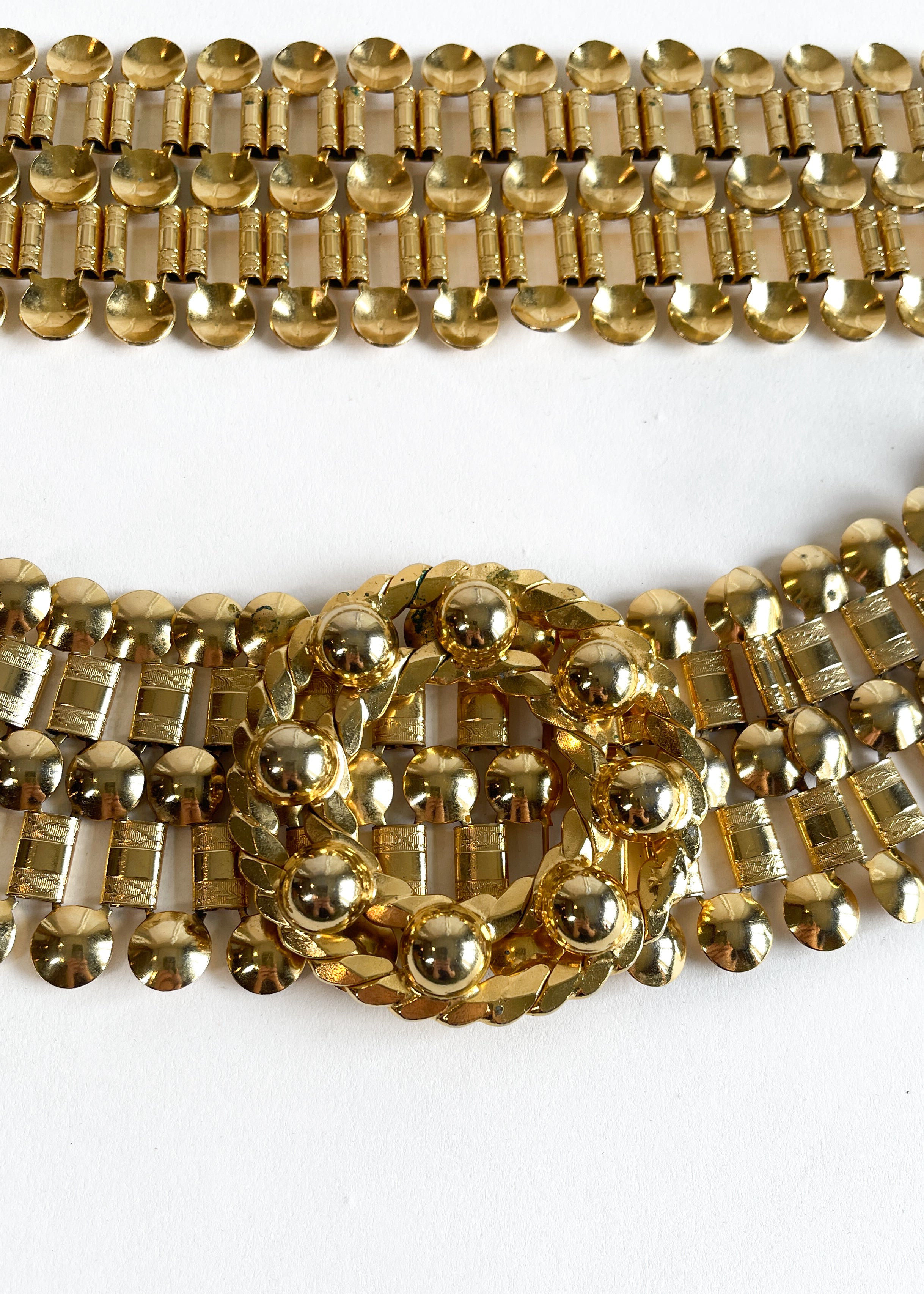 Vintage Articulated Chain Belt