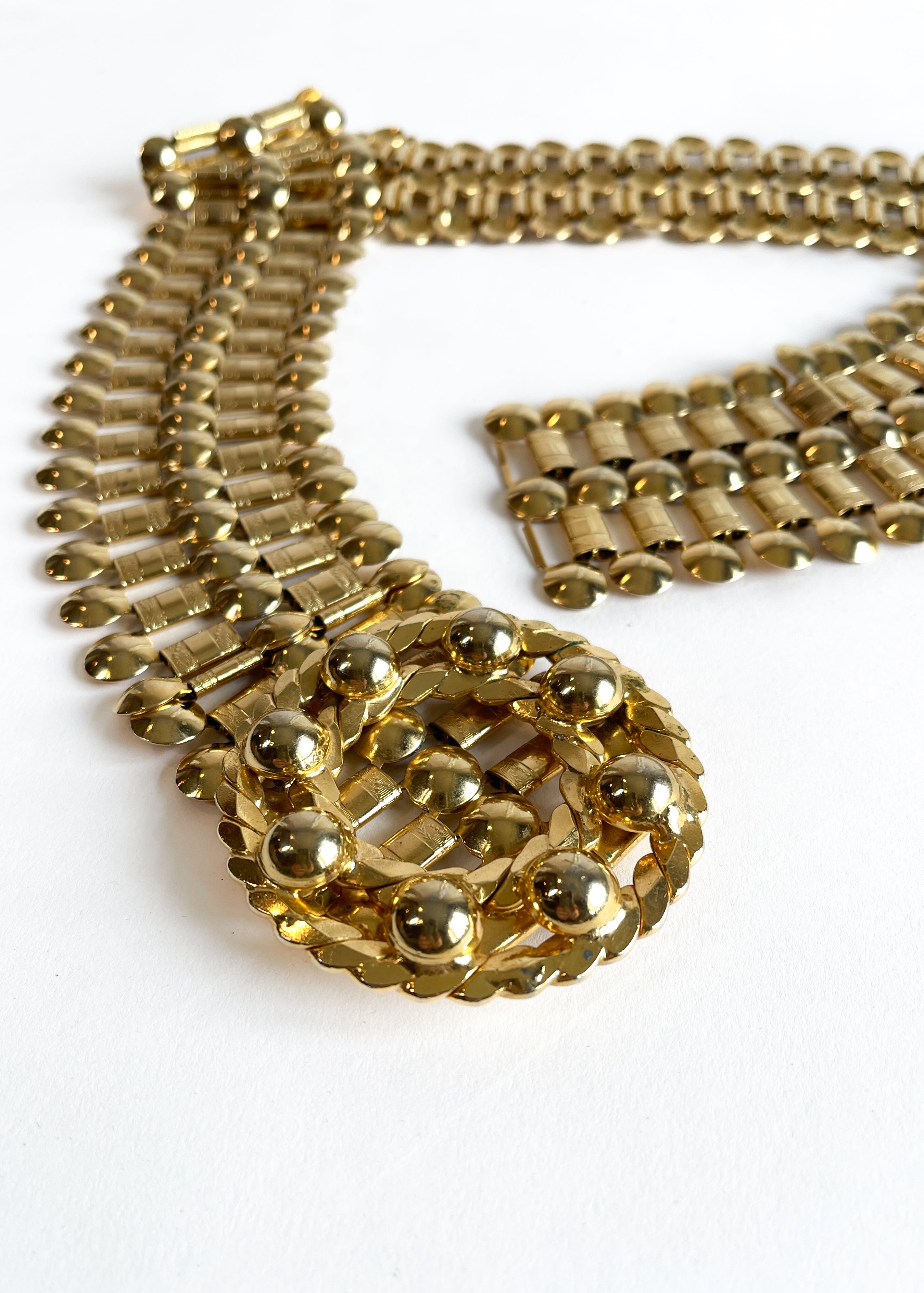 Vintage Articulated Chain Belt