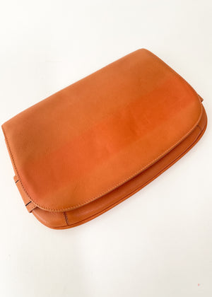 Vintage 1970s Gucci Leather Clutch Purse