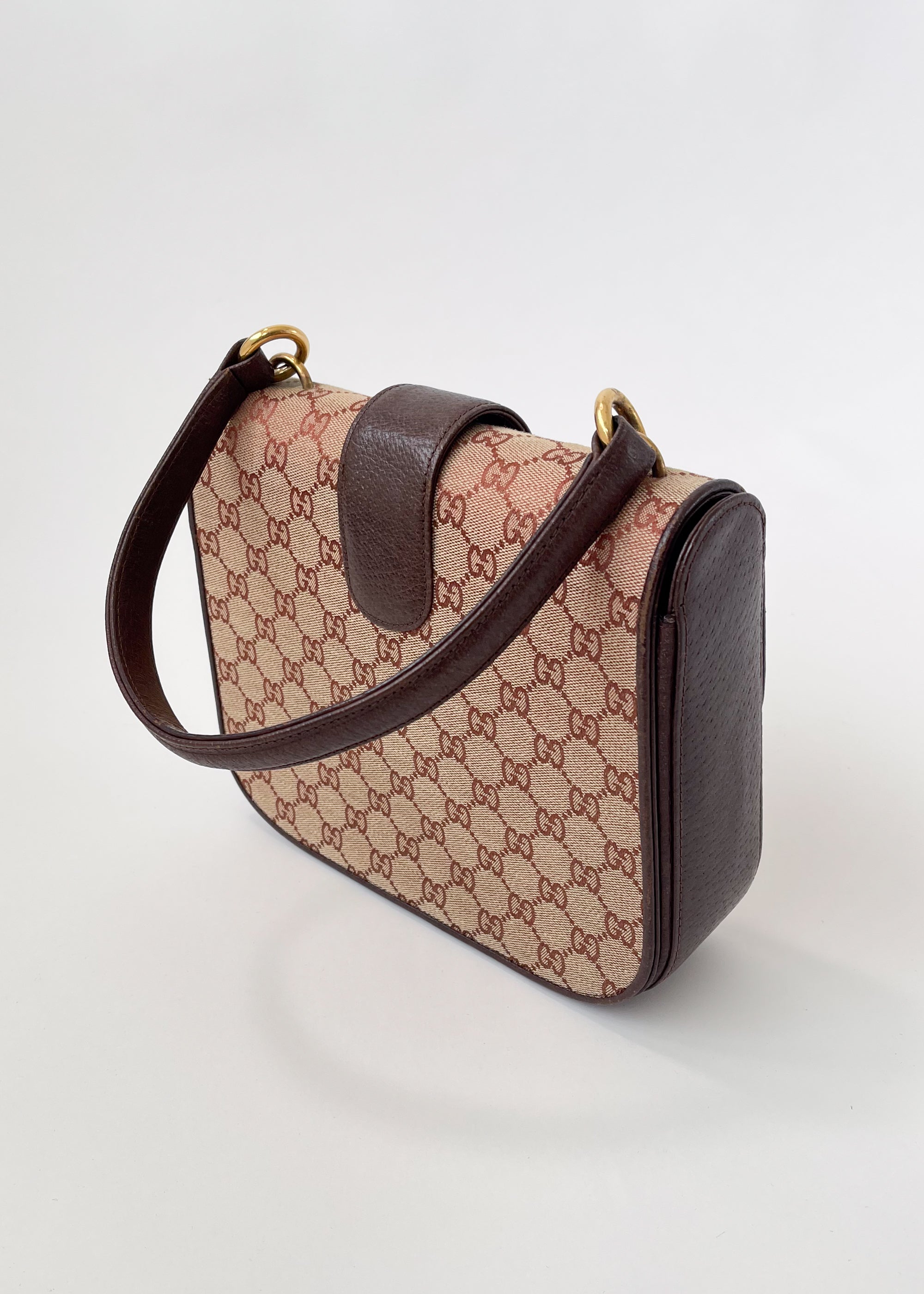 Vintage 1970s Gucci Logo Purse