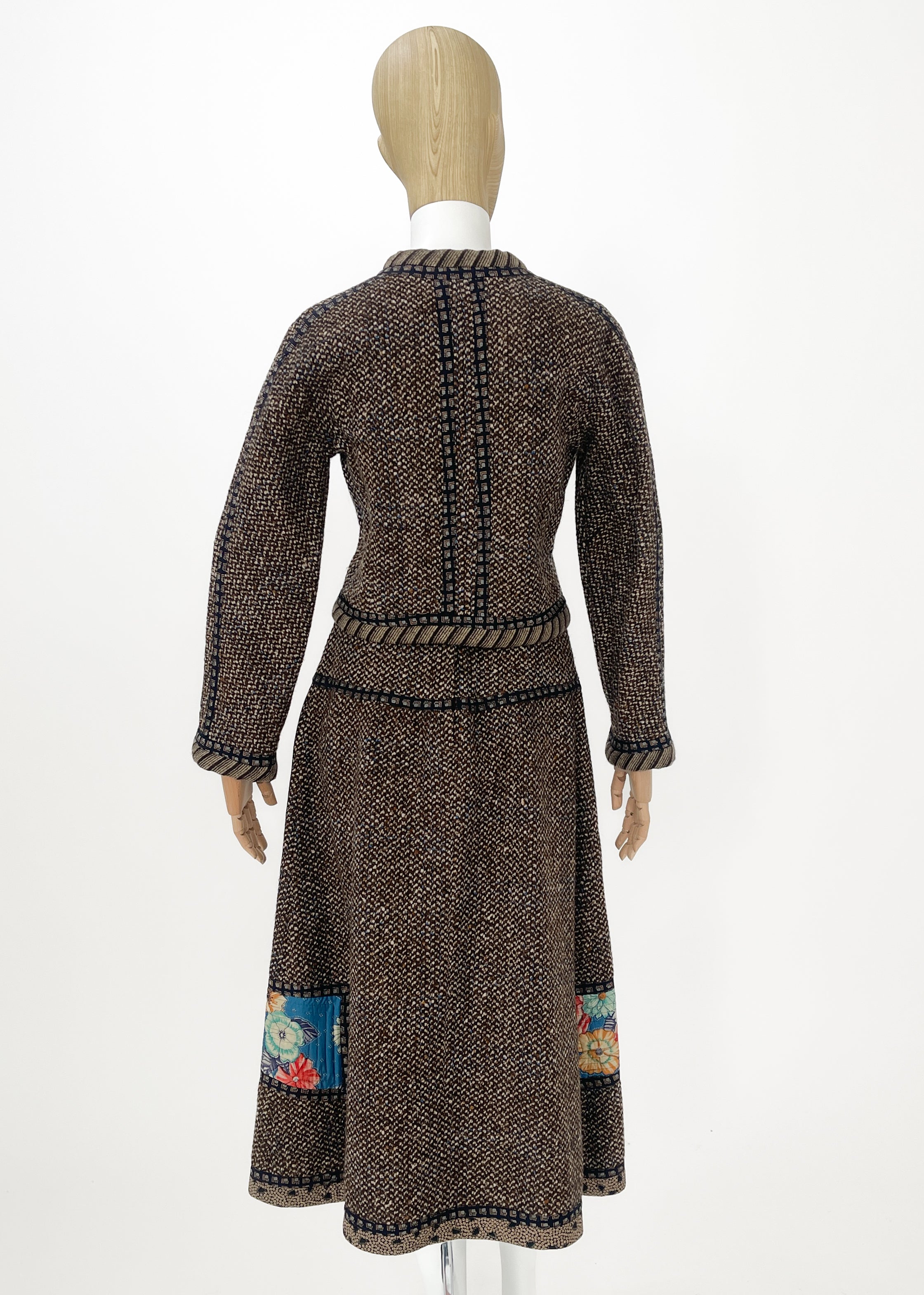 Vintage Koos Van den Akker Patchwork Suit