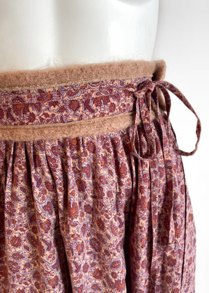 Vintage 1970s Krizia Skirt and Sweater Ensemble